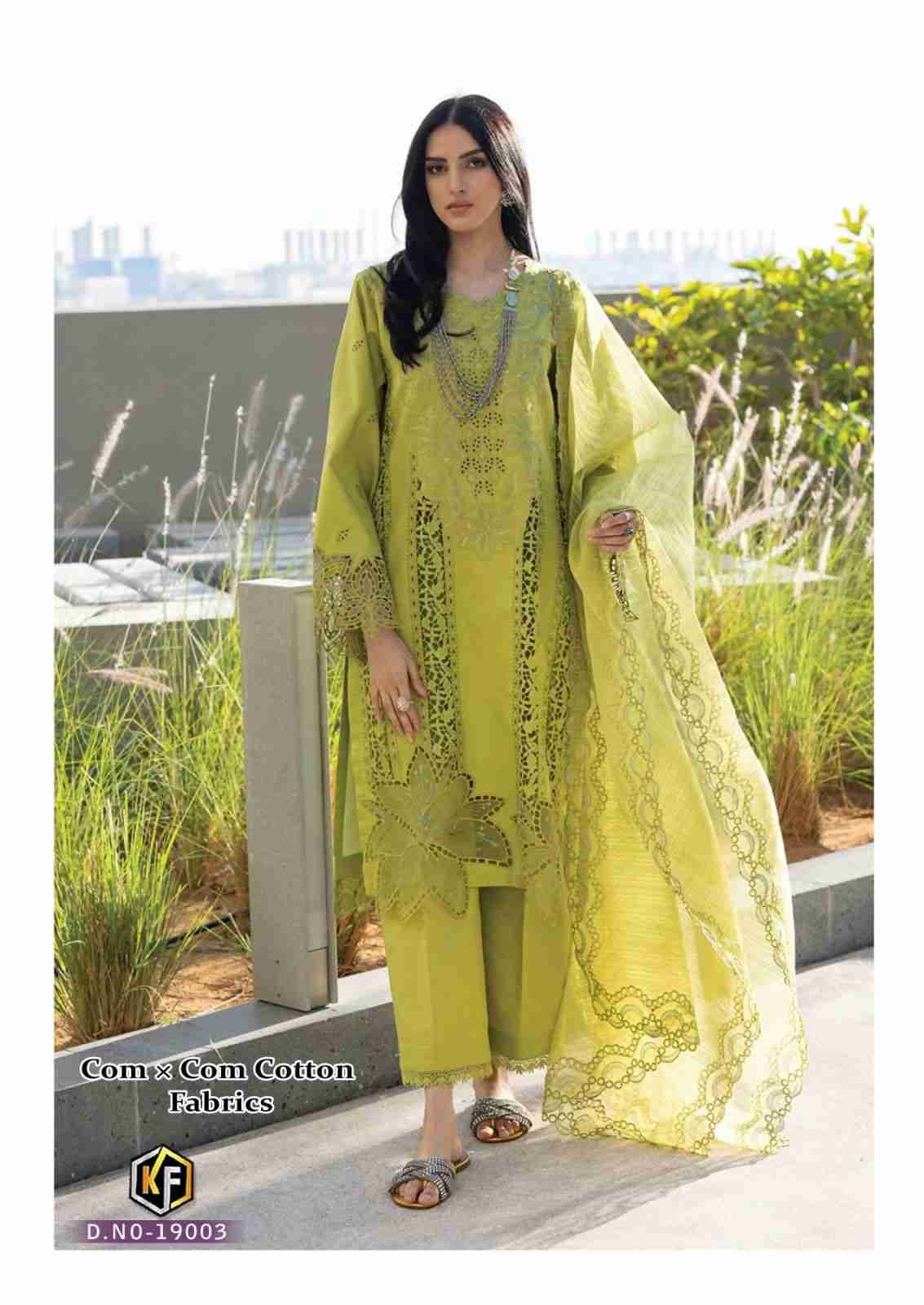 Sobia Nazir Vol-19 By Keval Fab 19001 To 19006 Series Beautiful Festive Suits Colorful Stylish Fancy Casual Wear & Ethnic Wear Heavy Cotton Print Dresses At Wholesale Price