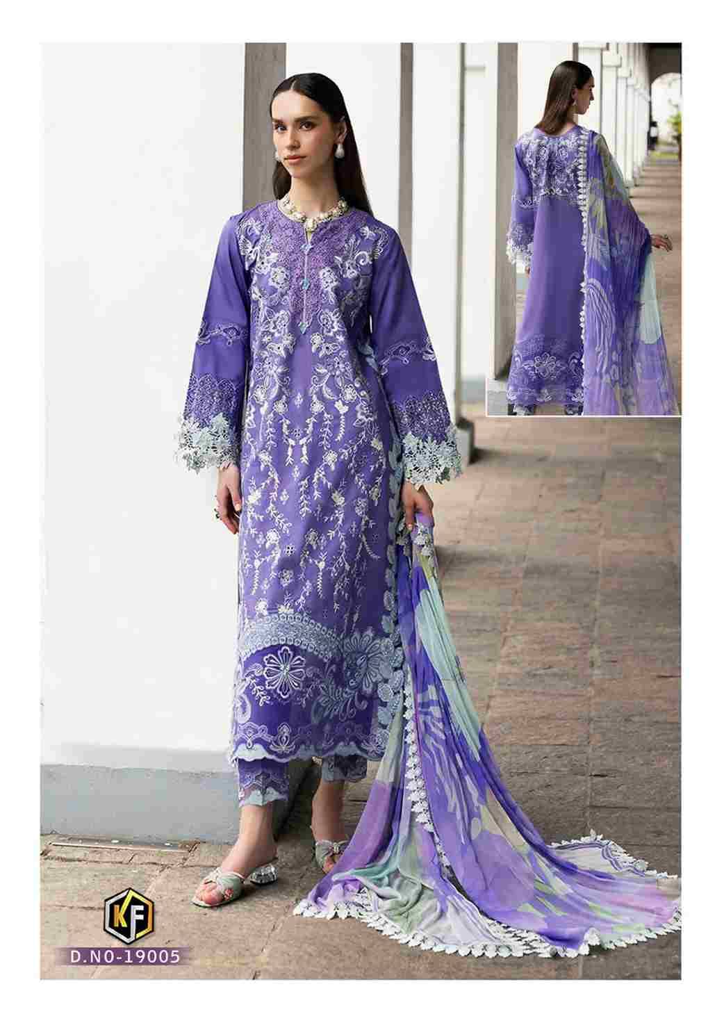 Sobia Nazir Vol-19 By Keval Fab 19001 To 19006 Series Beautiful Festive Suits Colorful Stylish Fancy Casual Wear & Ethnic Wear Heavy Cotton Print Dresses At Wholesale Price