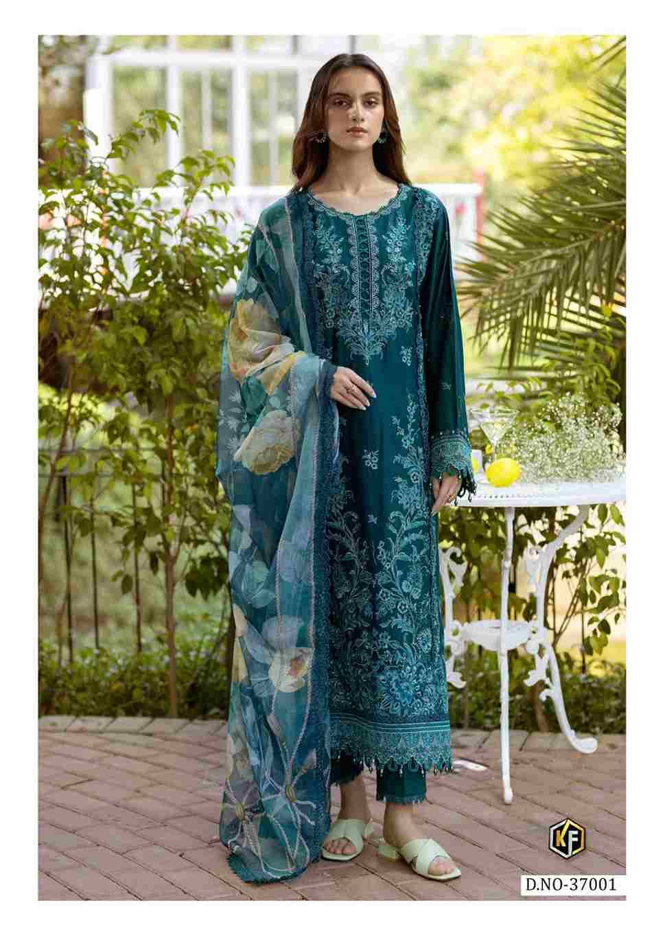 Maria.B. Vol-37 By Keval Fab 37001 To 37006 Series Beautiful Stylish Festive Suits Fancy Colorful Casual Wear & Ethnic Wear & Ready To Wear Heavy Cotton Print Dresses At Wholesale Price