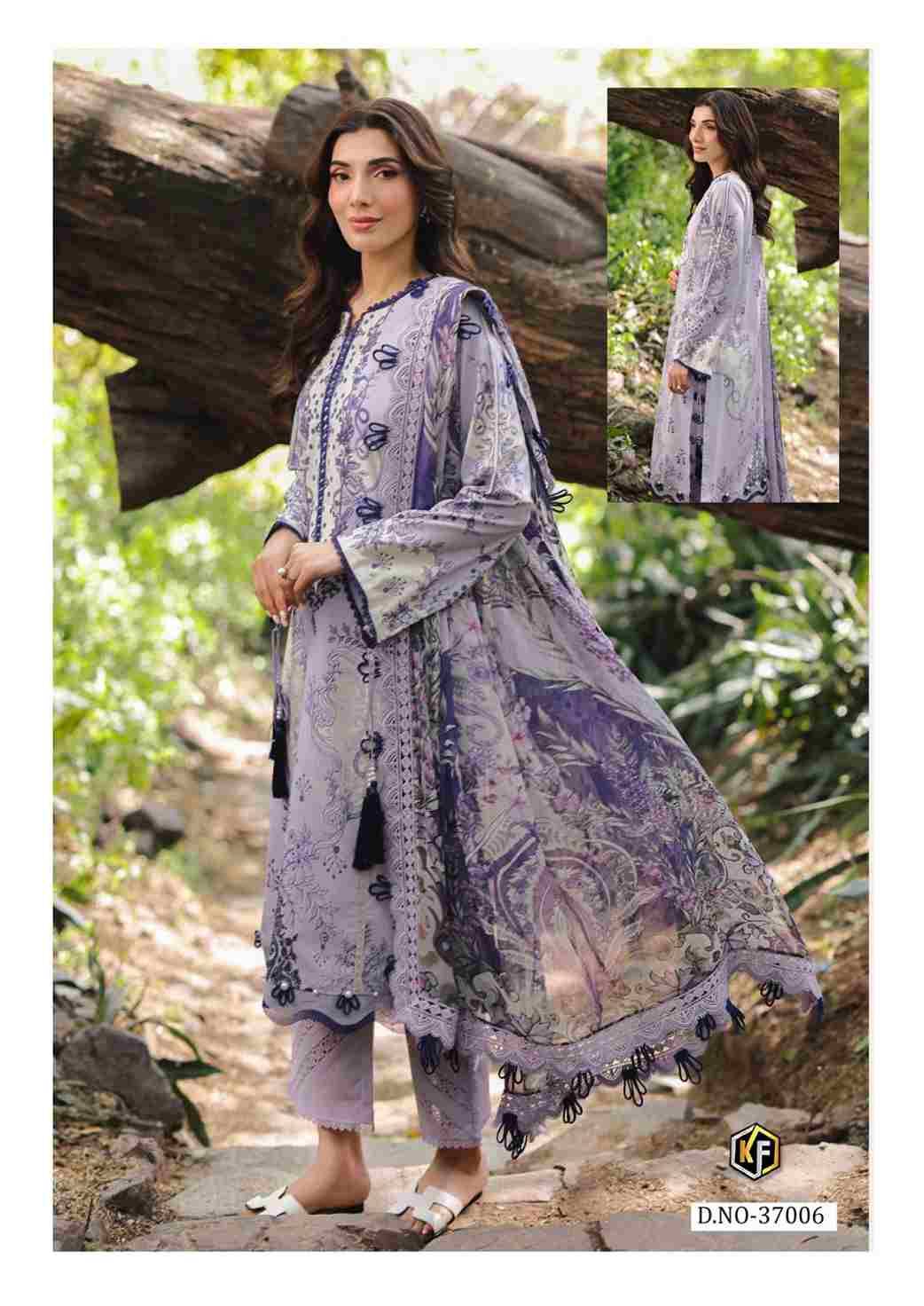 Maria.B. Vol-37 By Keval Fab 37001 To 37006 Series Beautiful Stylish Festive Suits Fancy Colorful Casual Wear & Ethnic Wear & Ready To Wear Heavy Cotton Print Dresses At Wholesale Price