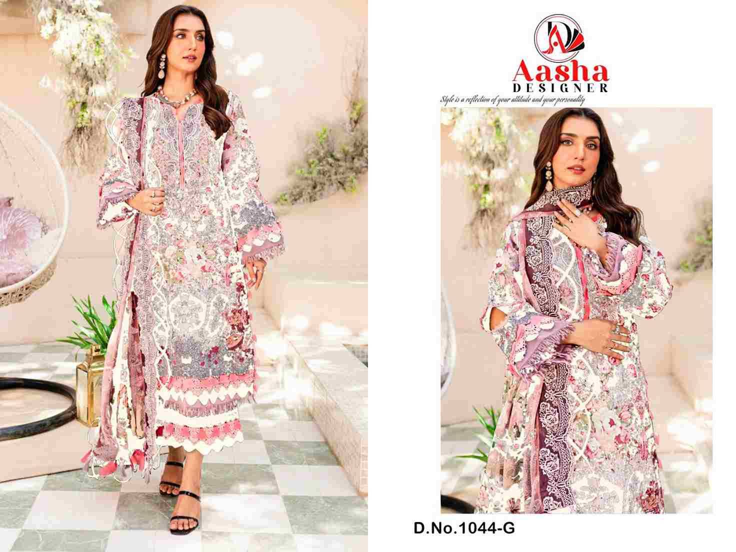 Needle Wonder Vol-1 By Aasha Designer Designer Pakistani Suits Collection Beautiful Stylish Fancy Colorful Party Wear & Occasional Wear Pure Cotton Dresses At Wholesale Price
