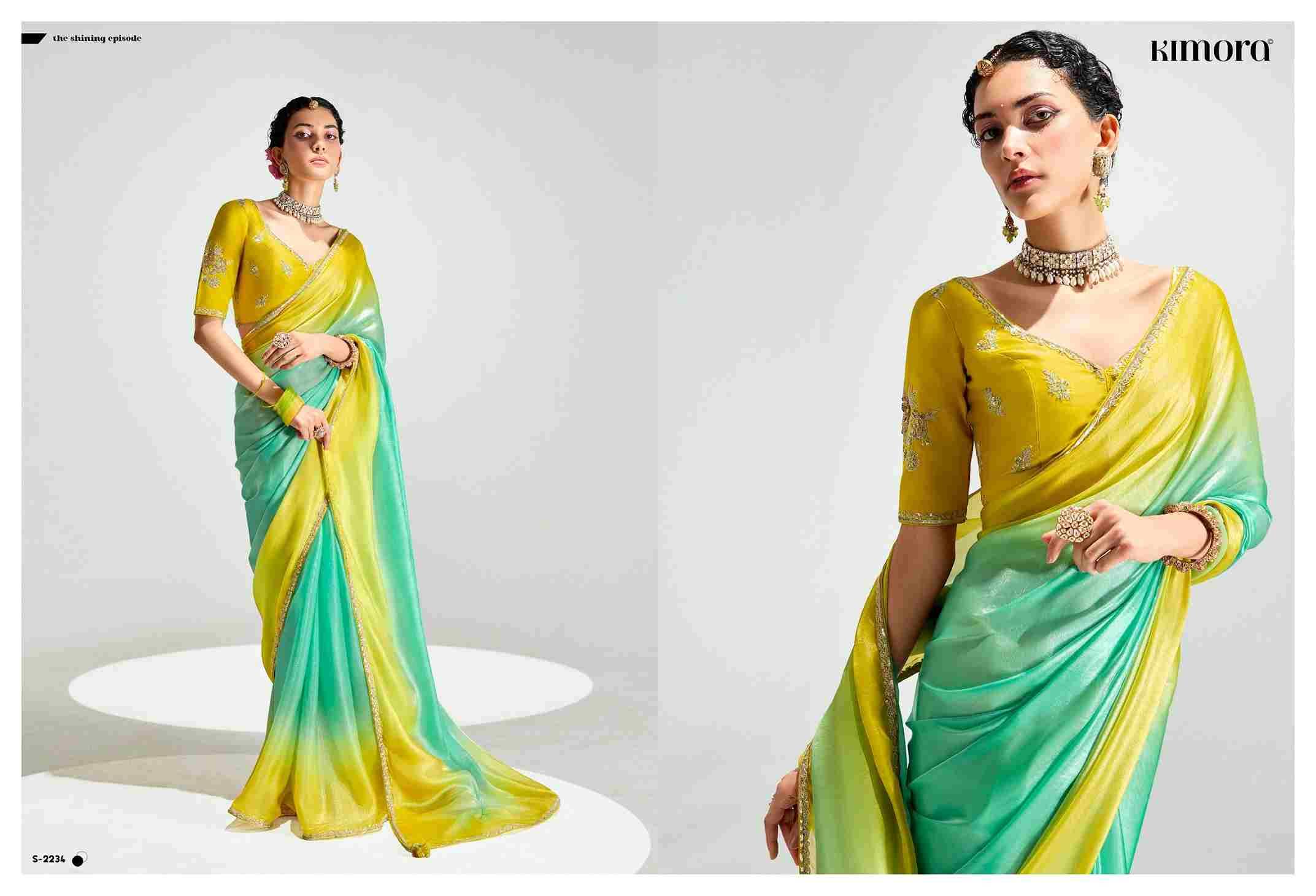 Rangrez By Kimora Fashion 2231 To 2245 Series Indian Traditional Wear Collection Beautiful Stylish Fancy Colorful Party Wear & Occasional Wear Organza Sarees At Wholesale Price