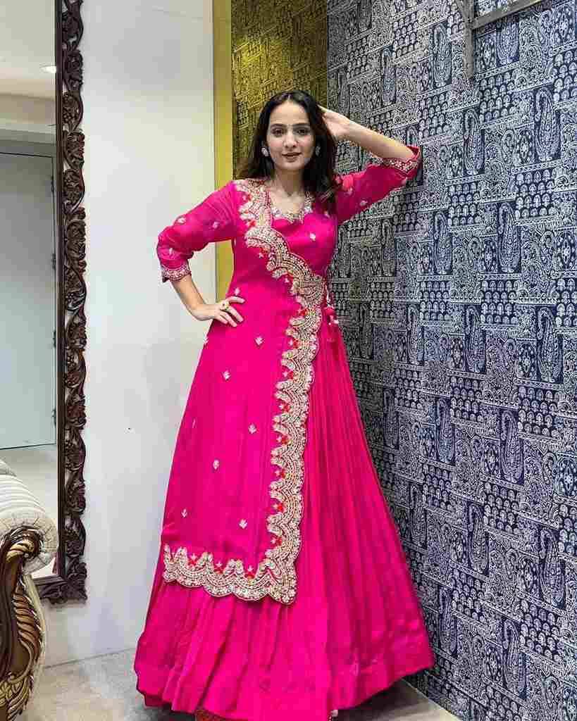 Nazrana By PC 01 To 02 Series Beautiful Stylish Fancy Colorful Casual Wear & Ethnic Wear & Ready To Wear Faux Georgette Gowns At Wholesale Price