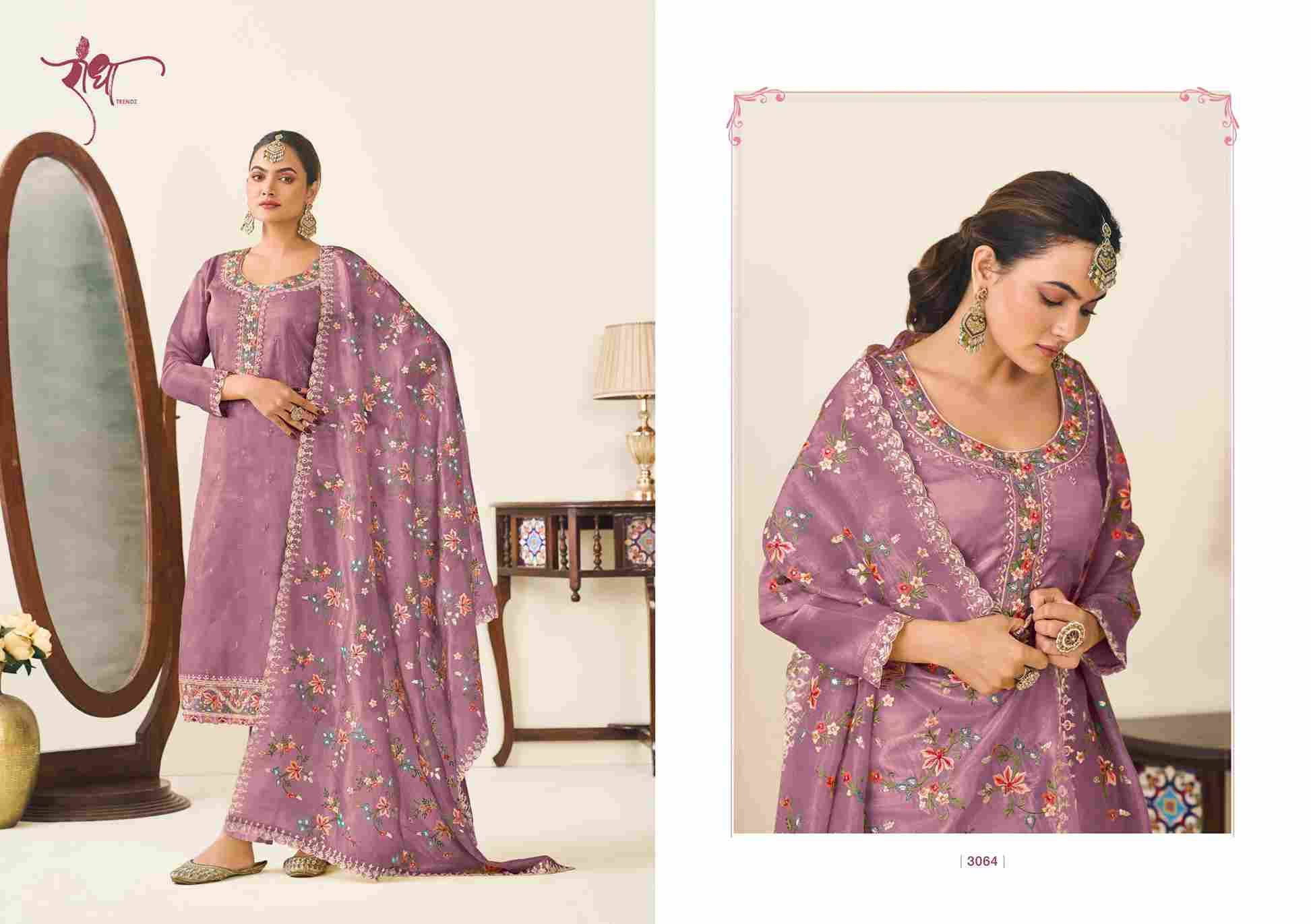 Mastani By Radha Trendz 3061 To 3064 Series Festive Suits Beautiful Fancy Colorful Stylish Party Wear & Occasional Wear Pure Crush Silk Dresses At Wholesale Price