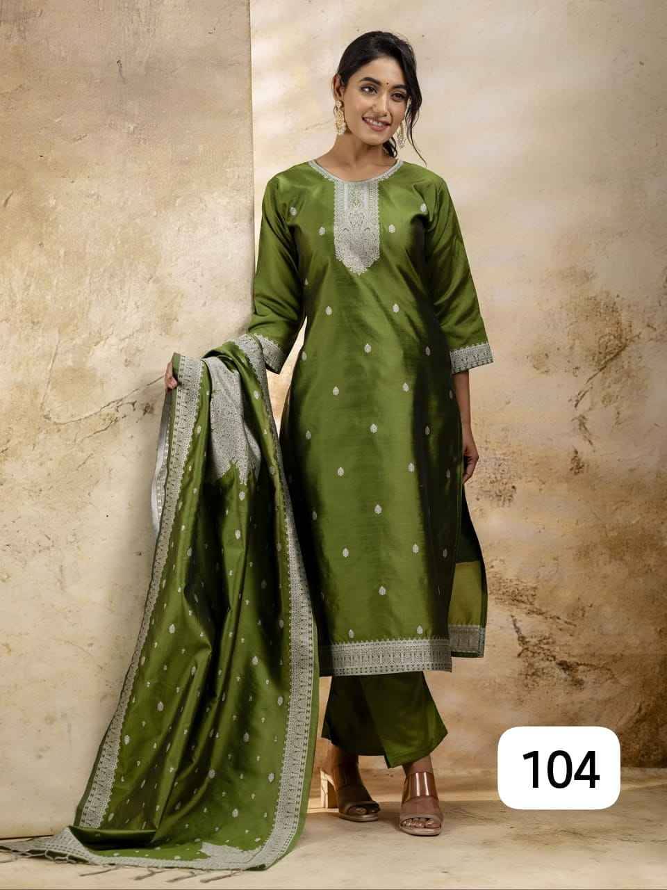 Zarina By PC 101 To 112 Series Festive Suits Beautiful Fancy Colorful Stylish Party Wear & Occasional Wear Cotton/Chanderi Silk Dresses At Wholesale Price