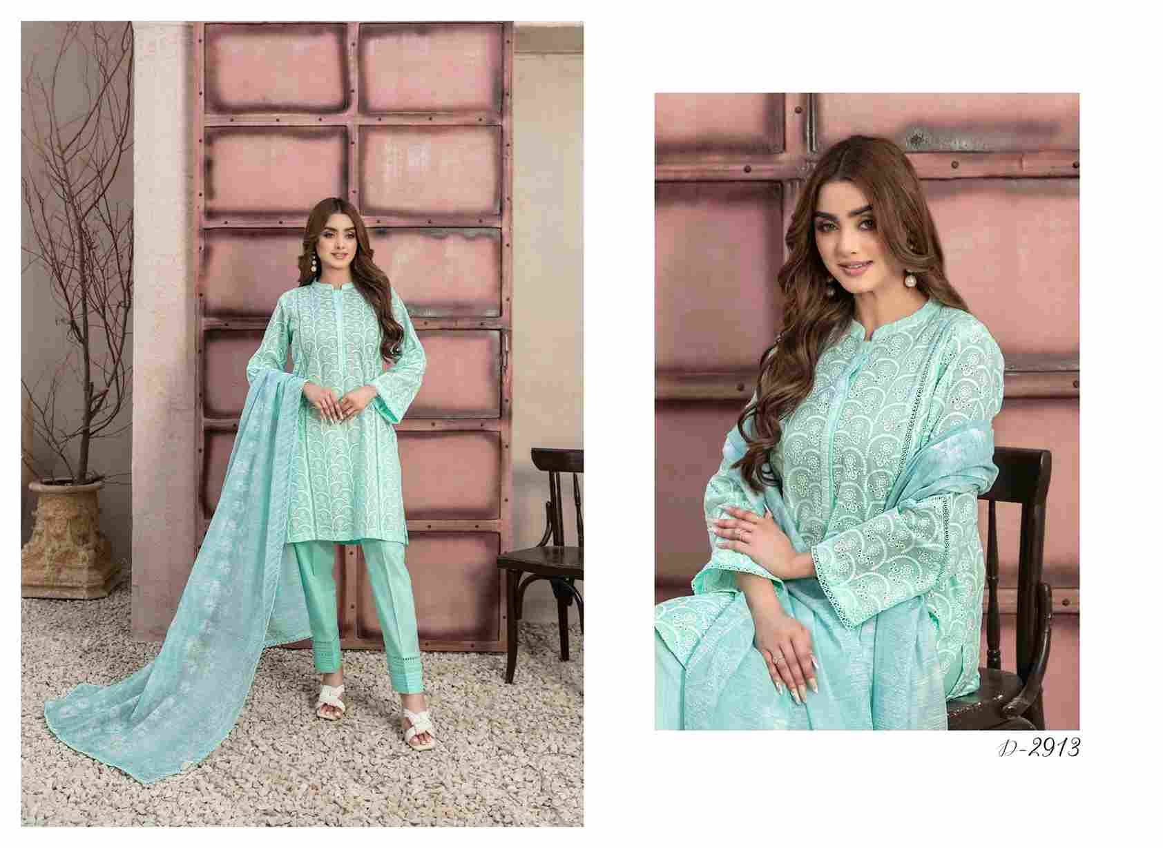 Original Pakistani Rifna By Fashid Wholesale 2913 To 2918 Series Beautiful Pakistani Suits Colorful Stylish Fancy Casual Wear & Ethnic Wear Lawn Embroidered Dresses At Wholesale Price