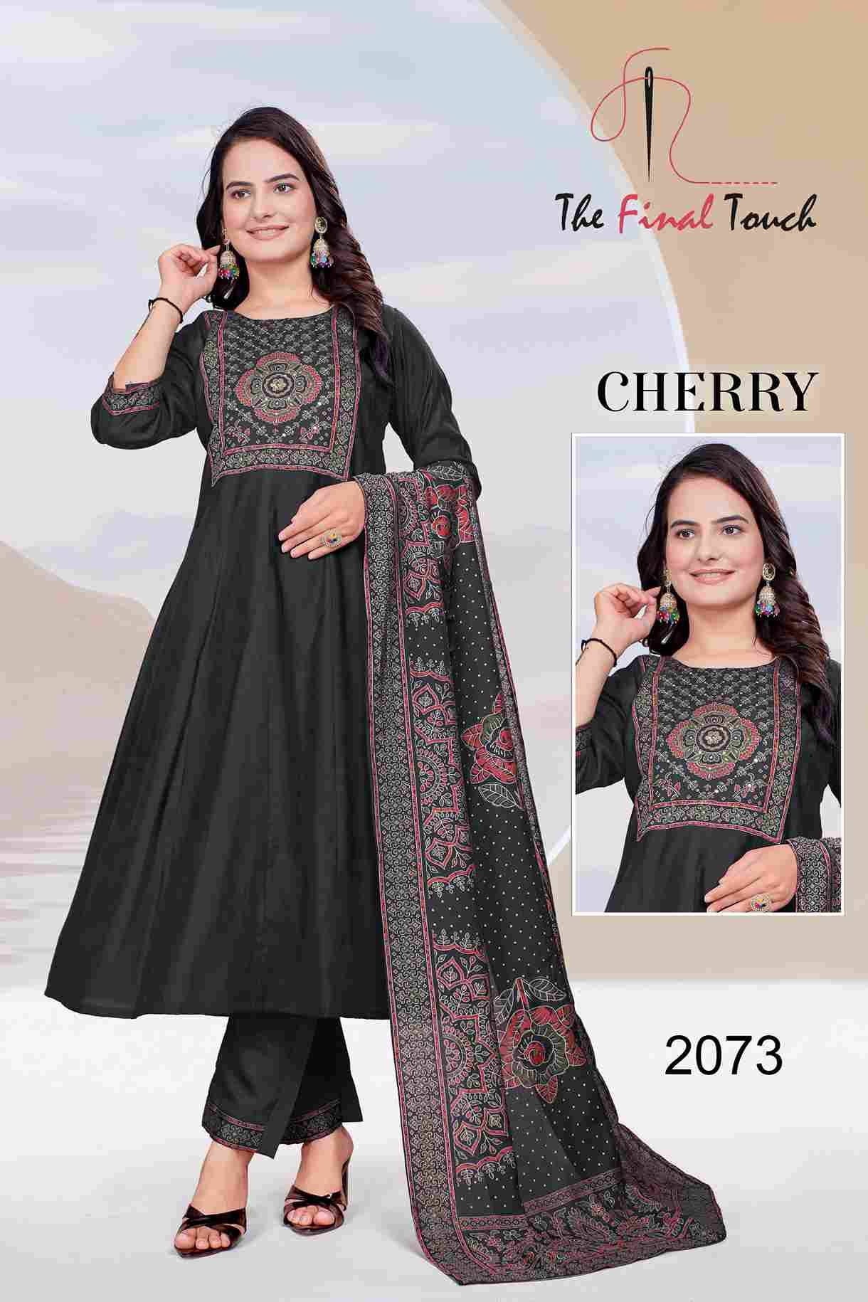 Cherry By The Final Touch 2068 To 2075 Series Designer Festive Suits Beautiful Stylish Fancy Colorful Party Wear & Occasional Wear Roman Dresses At Wholesale Price
