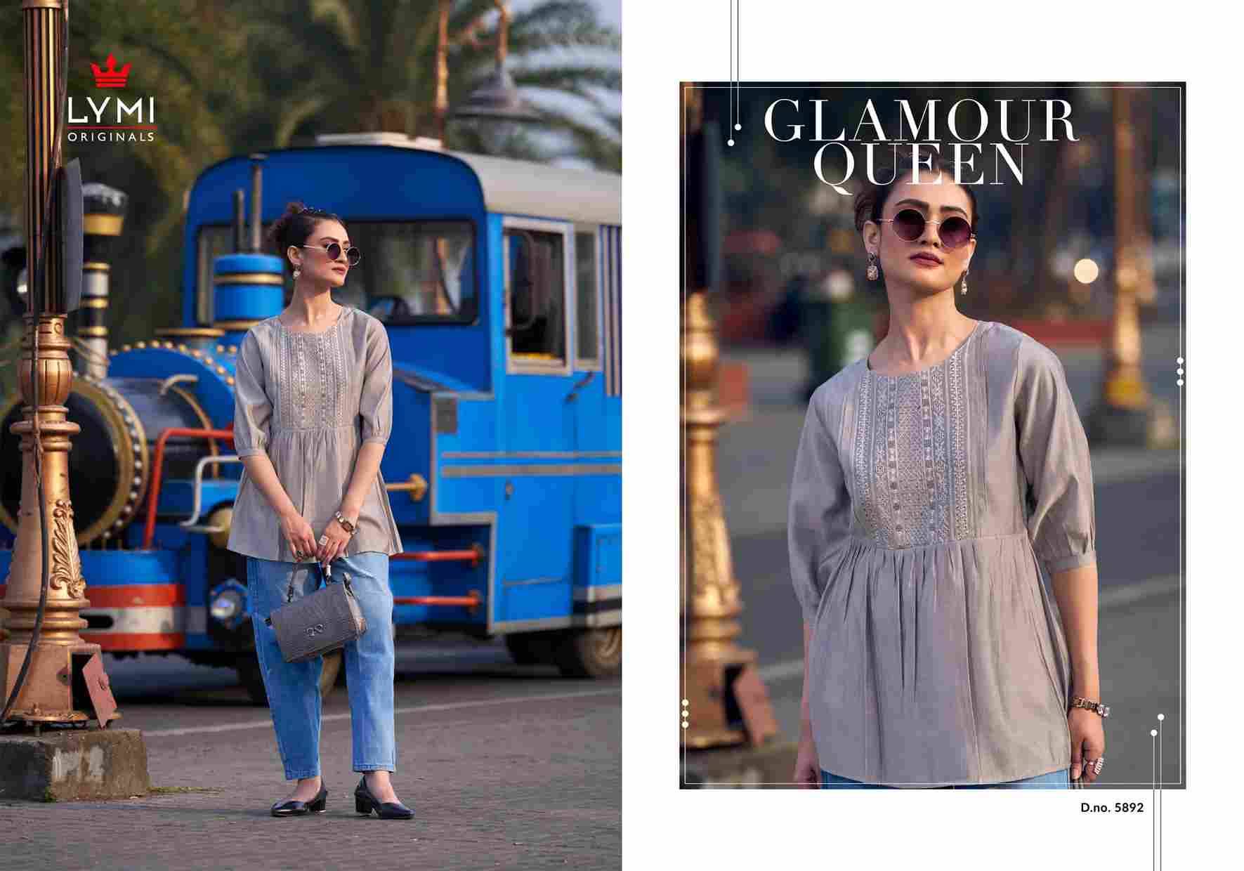 Legacy By Lymi Original 5891 To 5896 Series Designer Stylish Fancy Colorful Beautiful Party Wear & Ethnic Wear Collection Silk Tops At Wholesale Price