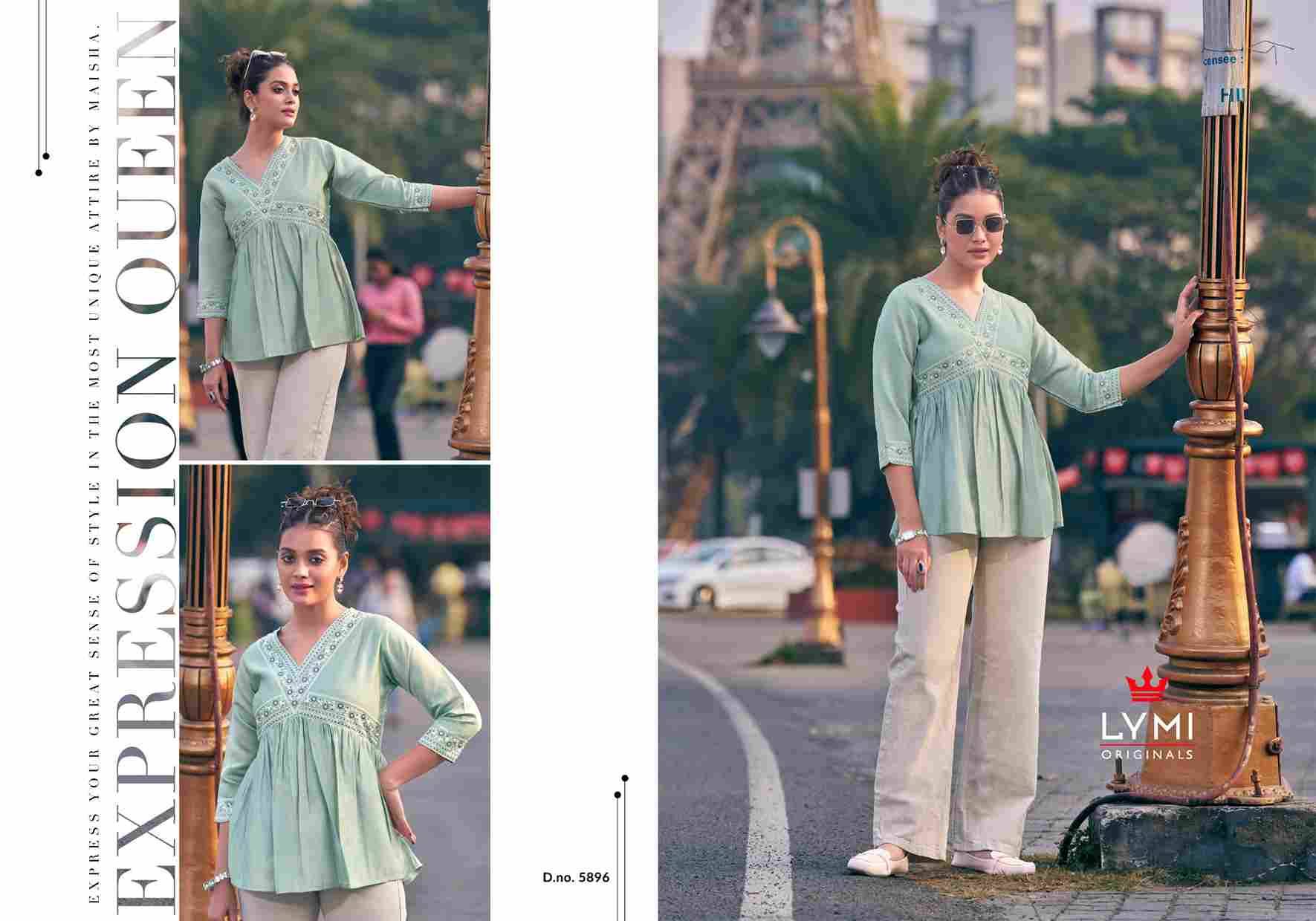 Legacy By Lymi Original 5891 To 5896 Series Designer Stylish Fancy Colorful Beautiful Party Wear & Ethnic Wear Collection Silk Tops At Wholesale Price