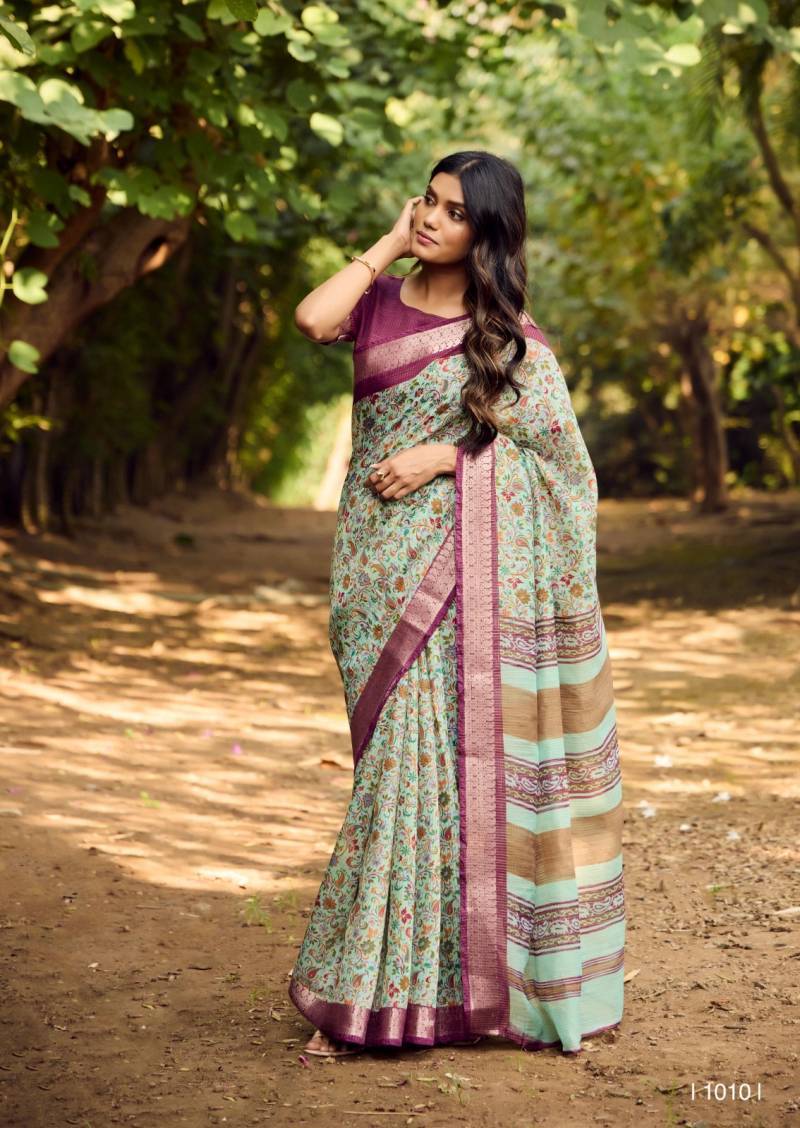 Sugandha By Sr 1001 To 1010 Series Indian Traditional Wear Collection Beautiful Stylish Fancy Colorful Party Wear & Occasional Wear Soft Cotton Sarees At Wholesale Price