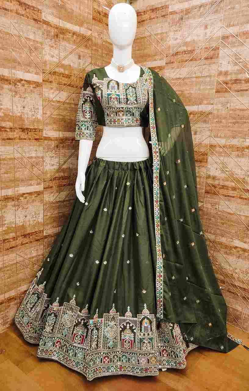 Pc-03 By Fashid Wholesale 01 To 04 Series Bridal Wear Collection Beautiful Stylish Colorful Fancy Party Wear & Occasional Wear Vichitra Silk Lehengas At Wholesale Price