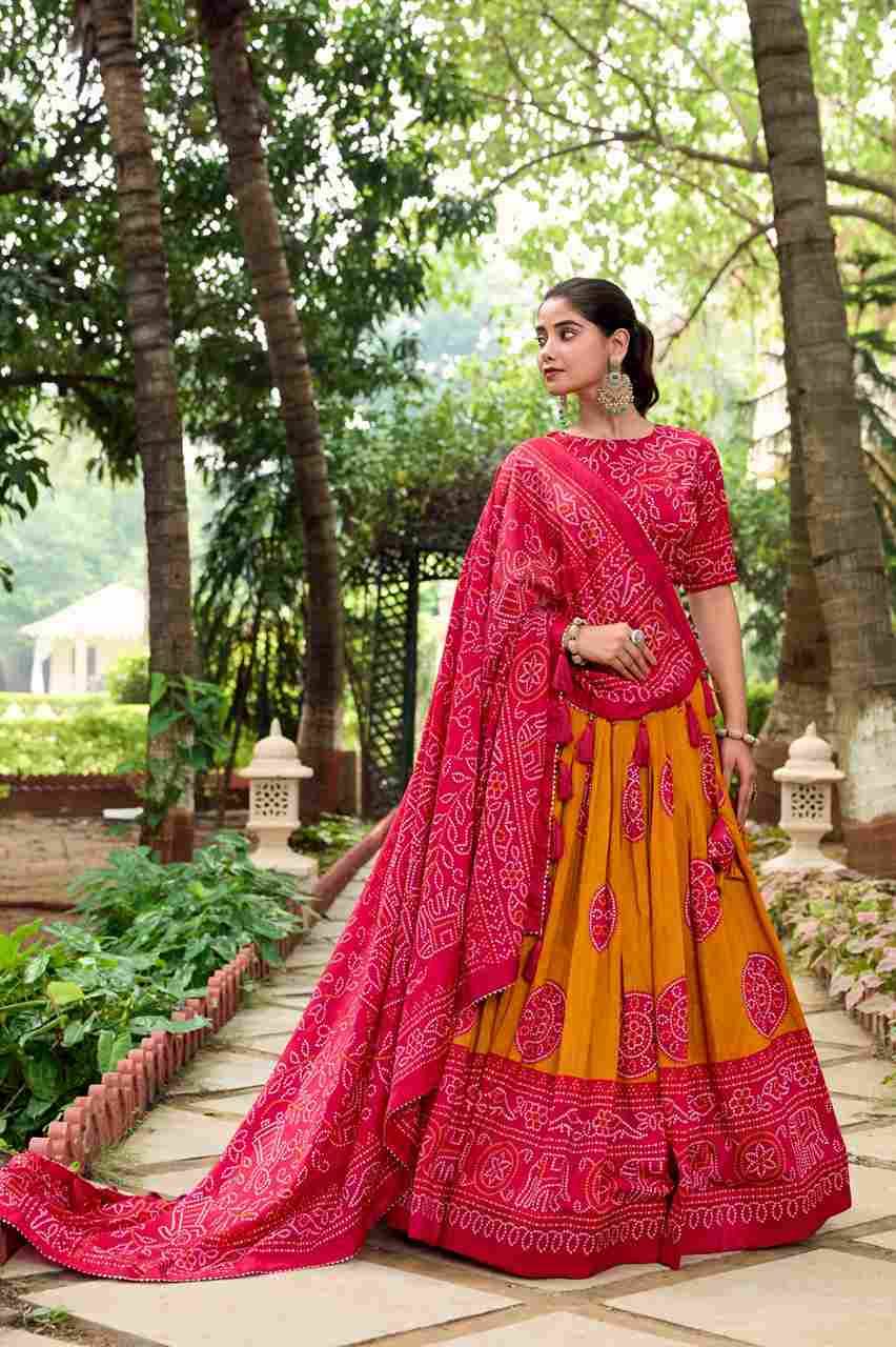Pc-05 By Fashid Wholesale 01 To 05 Series Wear Collection Beautiful Stylish Colorful Fancy Party Wear & Occasional Wear Pure Dola Tissue Silk Lehengas At Wholesale Price