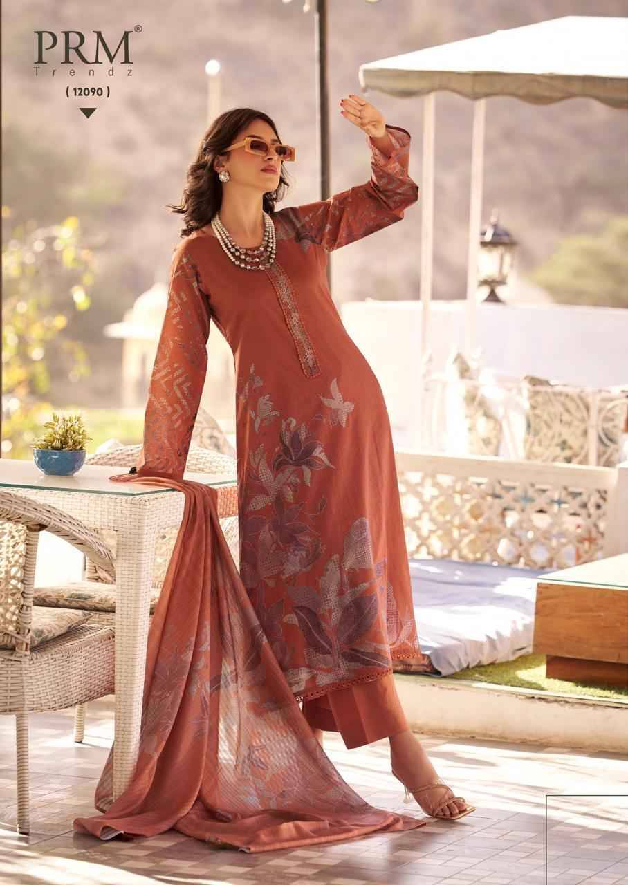 Libaas By PRM Trendz 12089 To 12094 Series Beautiful Pakistani Suits Colorful Stylish Fancy Casual Wear & Ethnic Wear Pure Lawn Cotton Dresses At Wholesale Price
