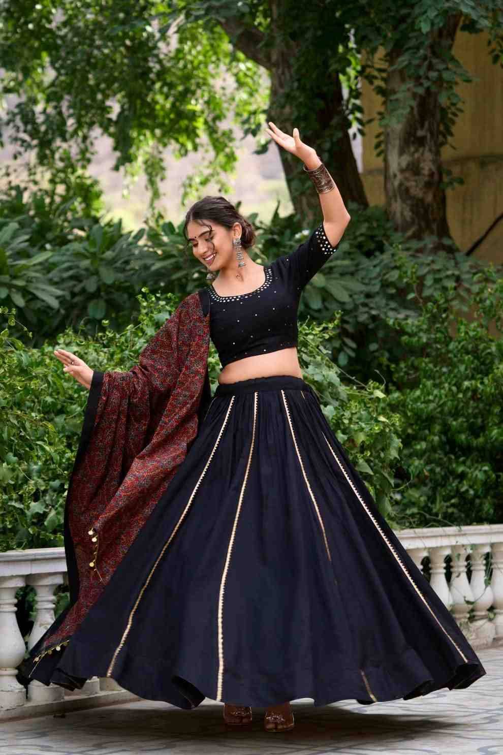 Pc-08 By Fashid Wholesale 01 To 04 Series Wear Collection Beautiful Stylish Colorful Fancy Party Wear & Occasional Wear Rayon Cotton Lehengas At Wholesale Price