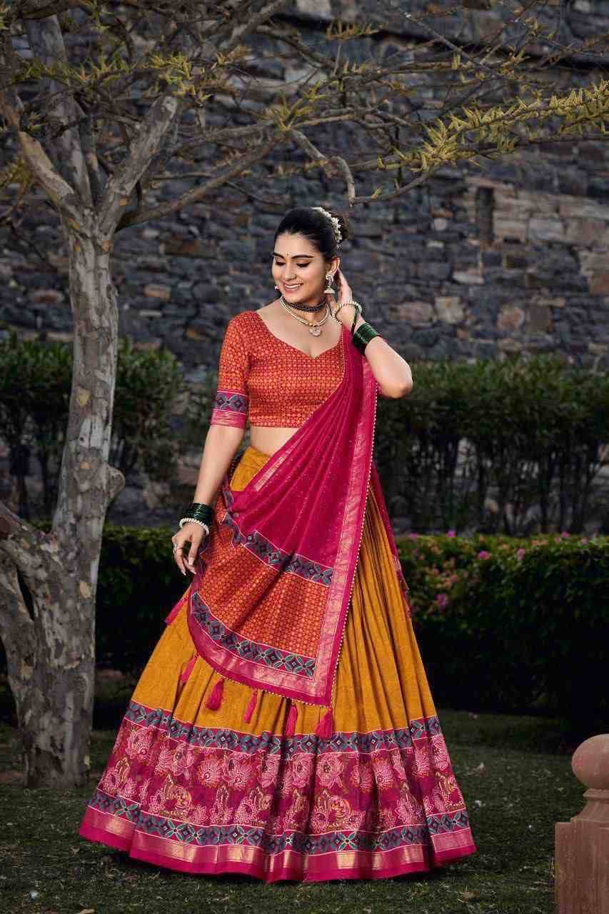 Pc-10 By Fashid Wholesale 01 To 04 Series Wear Collection Beautiful Stylish Colorful Fancy Party Wear & Occasional Wear Pure Dola Silk Lehengas At Wholesale Price