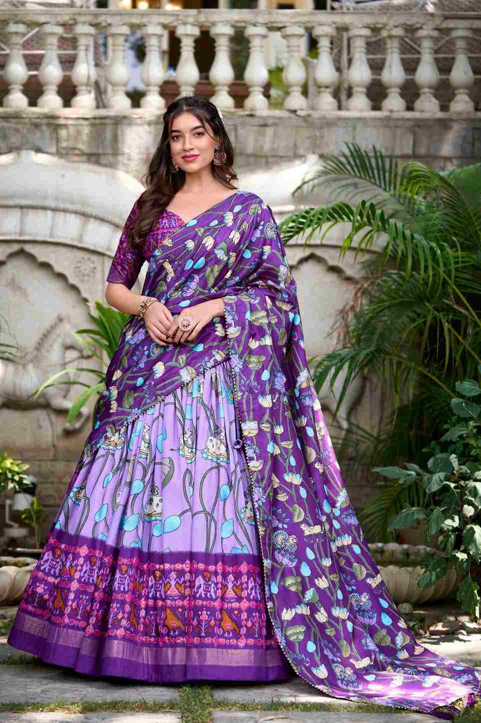 Pc-11 By Fashid Wholesale 01 To 04 Series Wear Collection Beautiful Stylish Colorful Fancy Party Wear & Occasional Wear Pure Dola Tussar Silk Lehengas At Wholesale Price