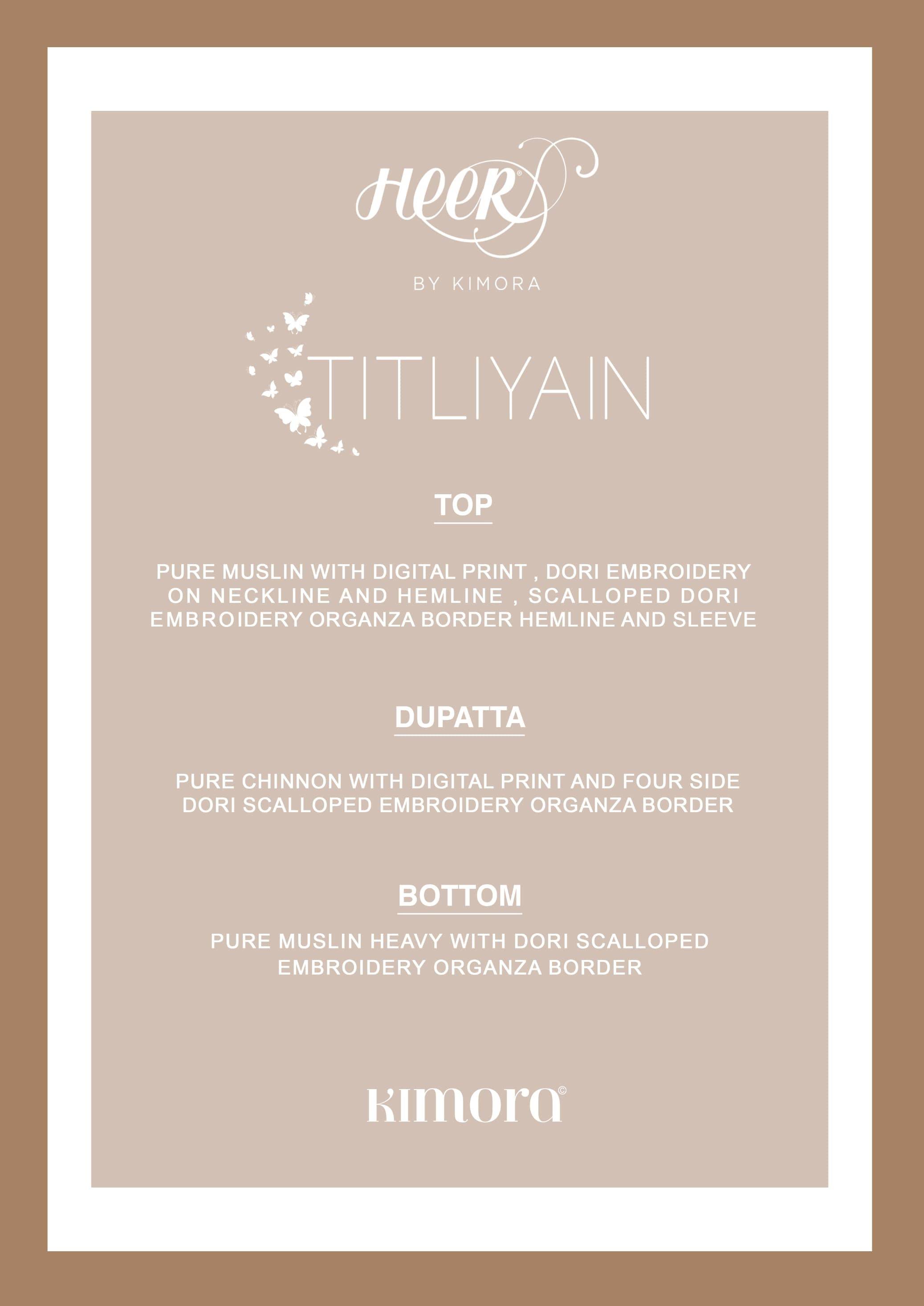 Titliyain By Kimora Fashion 9681 To 9686 Series Designer Festive Suits Collection Beautiful Stylish Fancy Colorful Party Wear & Occasional Wear Pure Muslin Dresses At Wholesale Price