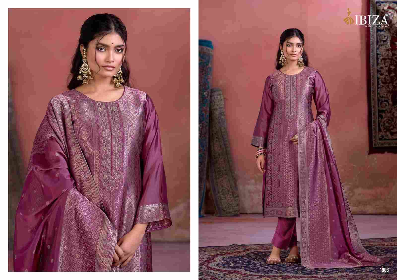 Freya By Ibiza 1901 To 1904 Series Designer Festive Suits Beautiful Fancy Stylish Colorful Party Wear & Occasional Wear Pure Bangalori Silk Jacquard Dresses At Wholesale Price