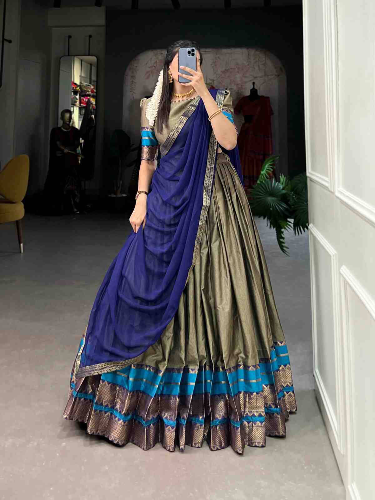 Pc-14 By Fashid Wholesale 01 To 08 Series Wear Collection Beautiful Stylish Colorful Fancy Party Wear & Occasional Wear Poly Cotton Lehengas At Wholesale Price