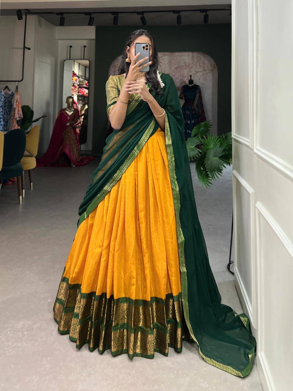 Pc-14 By Fashid Wholesale 01 To 08 Series Wear Collection Beautiful Stylish Colorful Fancy Party Wear & Occasional Wear Poly Cotton Lehengas At Wholesale Price