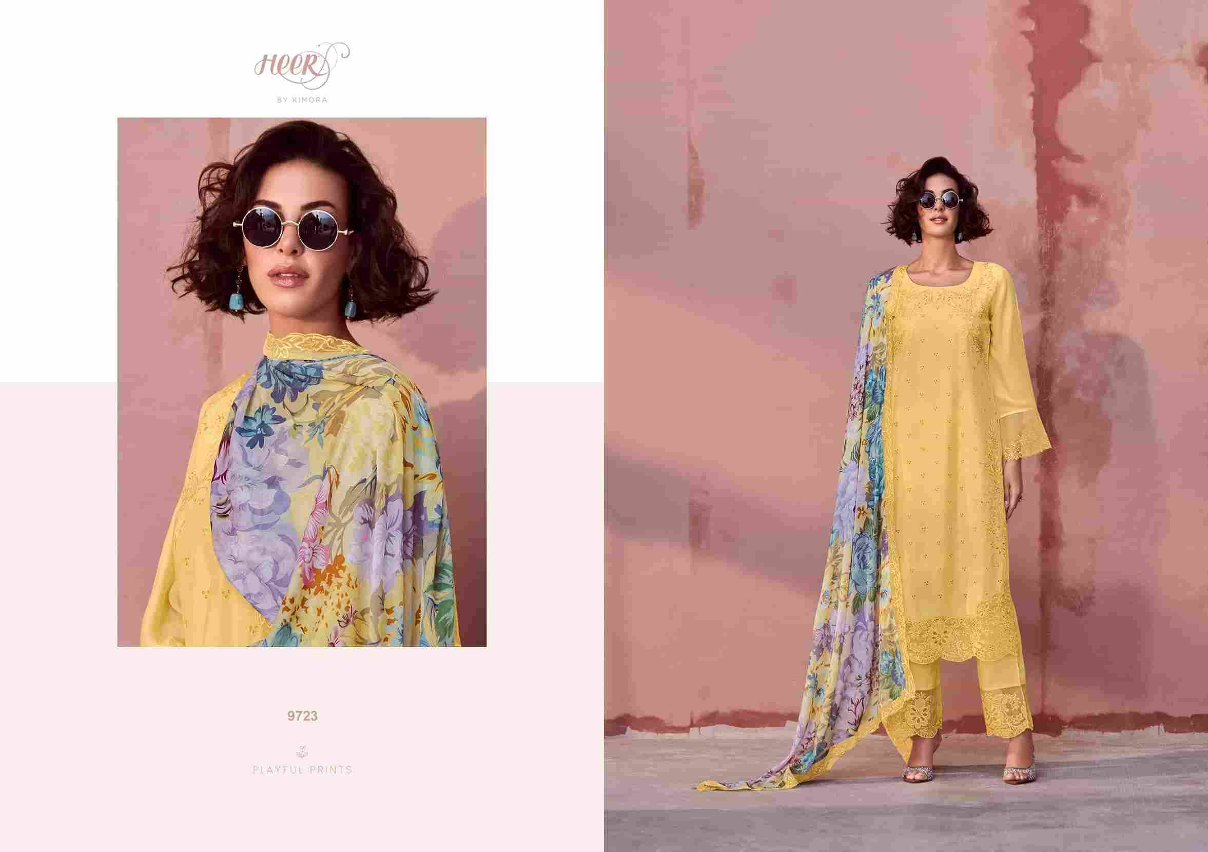 Muse By Kimora Fashion 9721 To 9726 Series Designer Festive Suits Collection Beautiful Stylish Fancy Colorful Party Wear & Occasional Wear Pure Muslin Dresses At Wholesale Price