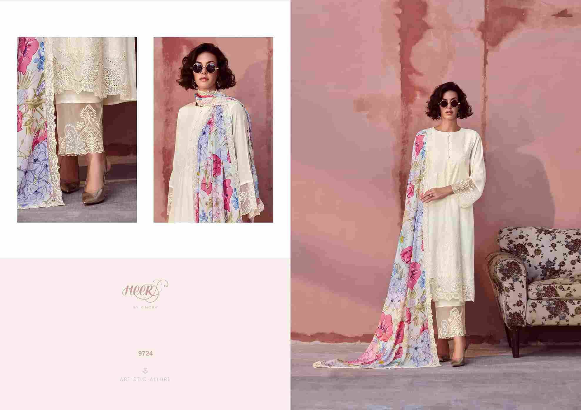Muse By Kimora Fashion 9721 To 9726 Series Designer Festive Suits Collection Beautiful Stylish Fancy Colorful Party Wear & Occasional Wear Pure Muslin Dresses At Wholesale Price