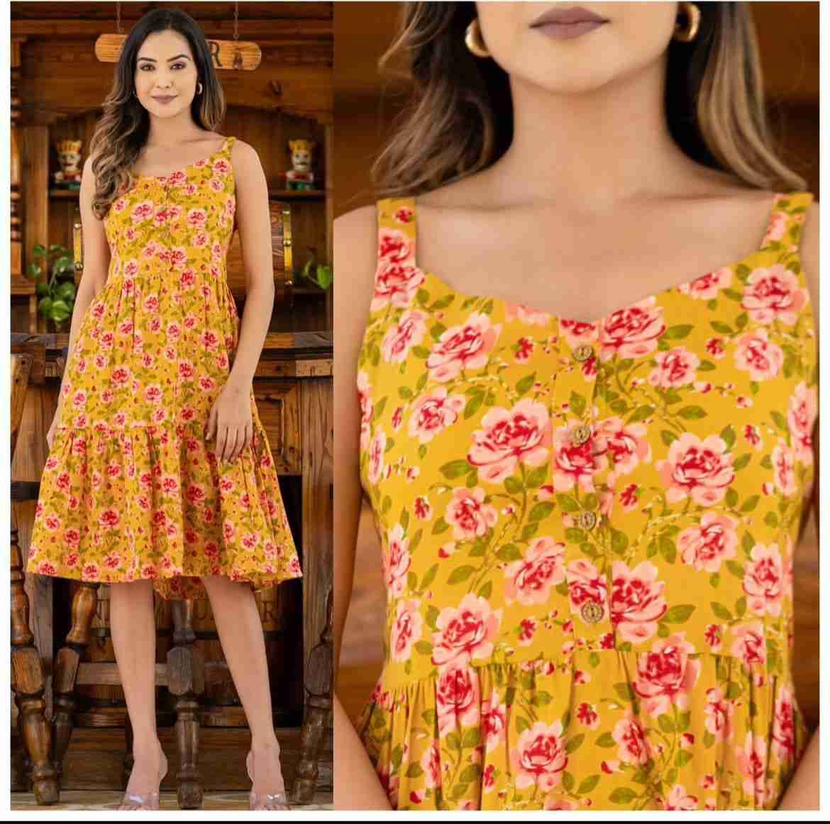 Spring By Kaamiri 01 To 07 Series Designer Stylish Fancy Colorful Beautiful Party Wear & Ethnic Wear Collection Cotton Printed Kurtis At Wholesale Price