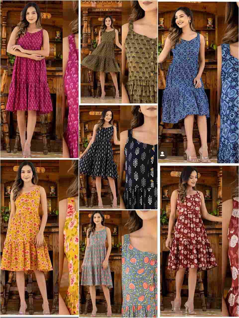 Spring By Kaamiri 01 To 07 Series Designer Stylish Fancy Colorful Beautiful Party Wear & Ethnic Wear Collection Cotton Printed Kurtis At Wholesale Price
