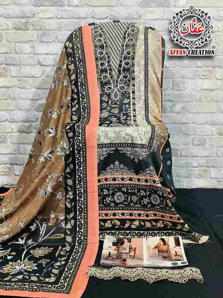Affan Creation 24 Series By Affan Creation 24 To 25 Series Designer Pakistani Suits Beautiful Fancy Stylish Colorful Party Wear & Occasional Wear Pure Lawn Cotton Dresses At Wholesale Price