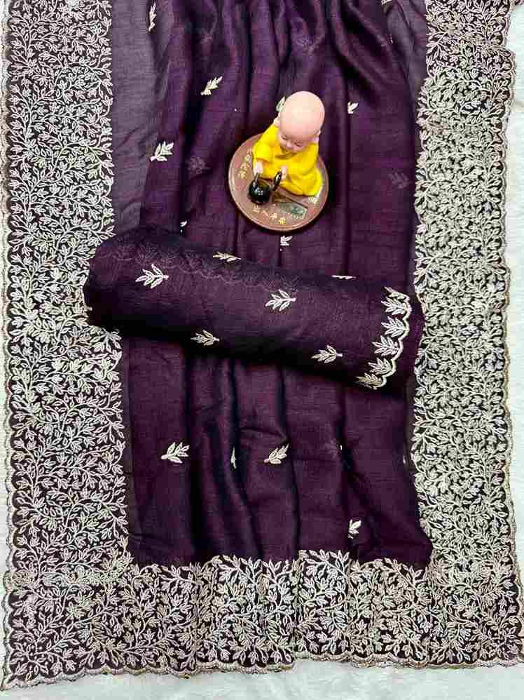 Vs-Rathi By Fashid Wholesale 01 To 03 Series Indian Traditional Wear Collection Beautiful Stylish Fancy Colorful Party Wear & Occasional Wear Vichitra Silk Sarees At Wholesale Price