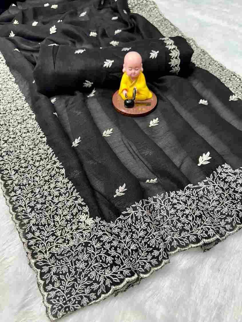 Vs-Rathi By Fashid Wholesale 01 To 03 Series Indian Traditional Wear Collection Beautiful Stylish Fancy Colorful Party Wear & Occasional Wear Vichitra Silk Sarees At Wholesale Price