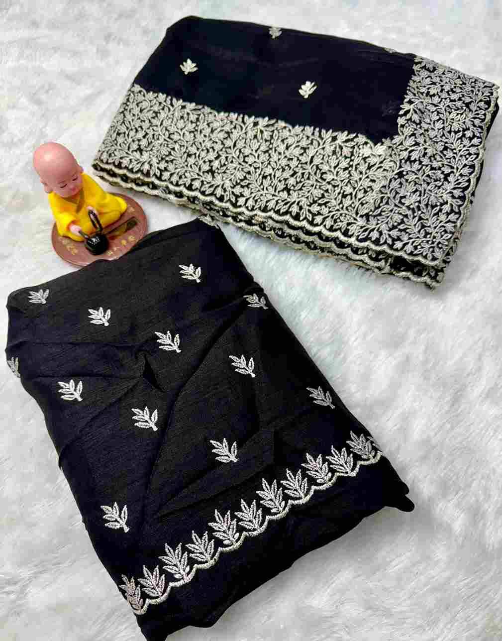 Vs-Rathi By Fashid Wholesale 01 To 03 Series Indian Traditional Wear Collection Beautiful Stylish Fancy Colorful Party Wear & Occasional Wear Vichitra Silk Sarees At Wholesale Price