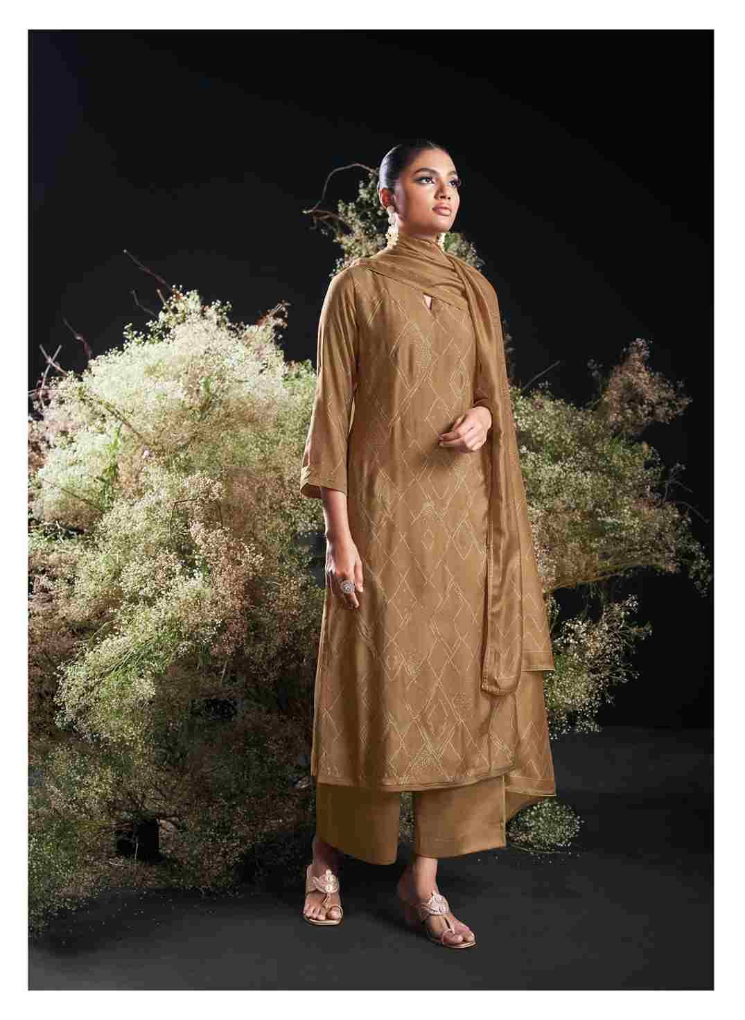 Ourini By Ganga Fashion 2279 To 2284 Series Beautiful Festive Suits Colorful Stylish Fancy Casual Wear & Ethnic Wear Pure Bemberg Silk Dresses At Wholesale Price