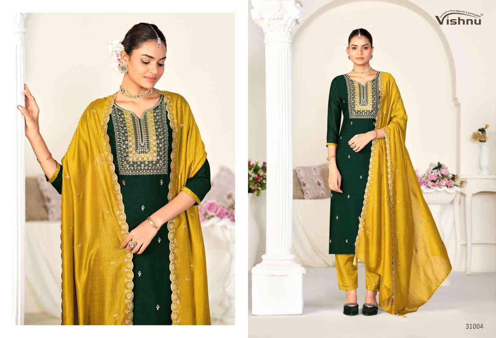 Sanwali Vol-2 By Vishnu 31001 To 31012 Series Beautiful Stylish Festive Suits Fancy Colorful Casual Wear & Ethnic Wear & Ready To Wear Vichitra Silk Print Dresses At Wholesale Price