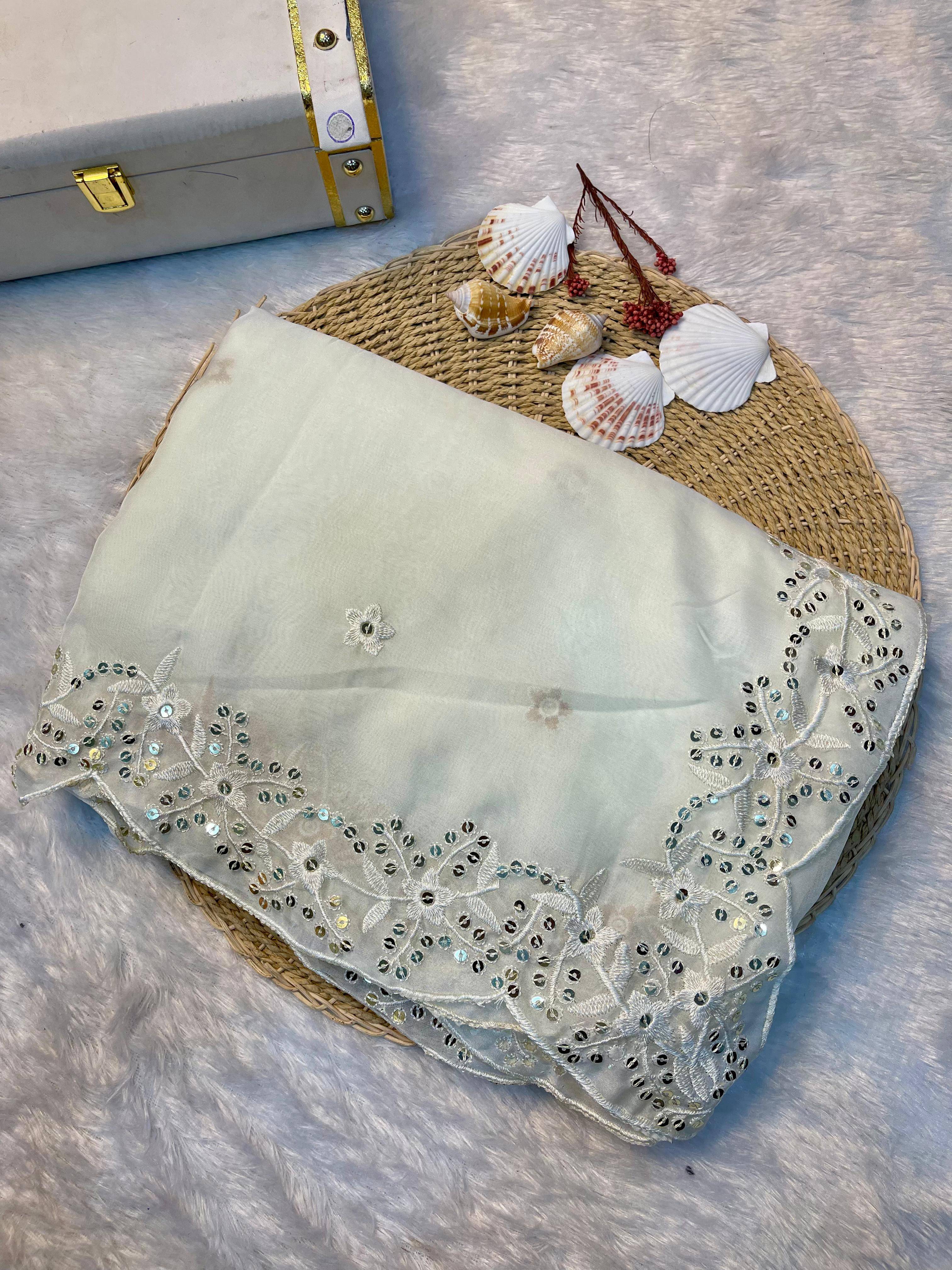 Vs-Lalita By Fashid Wholesale 01 To 10 Series Indian Traditional Wear Collection Beautiful Stylish Fancy Colorful Party Wear & Occasional Wear Soft Organza Sarees At Wholesale Price