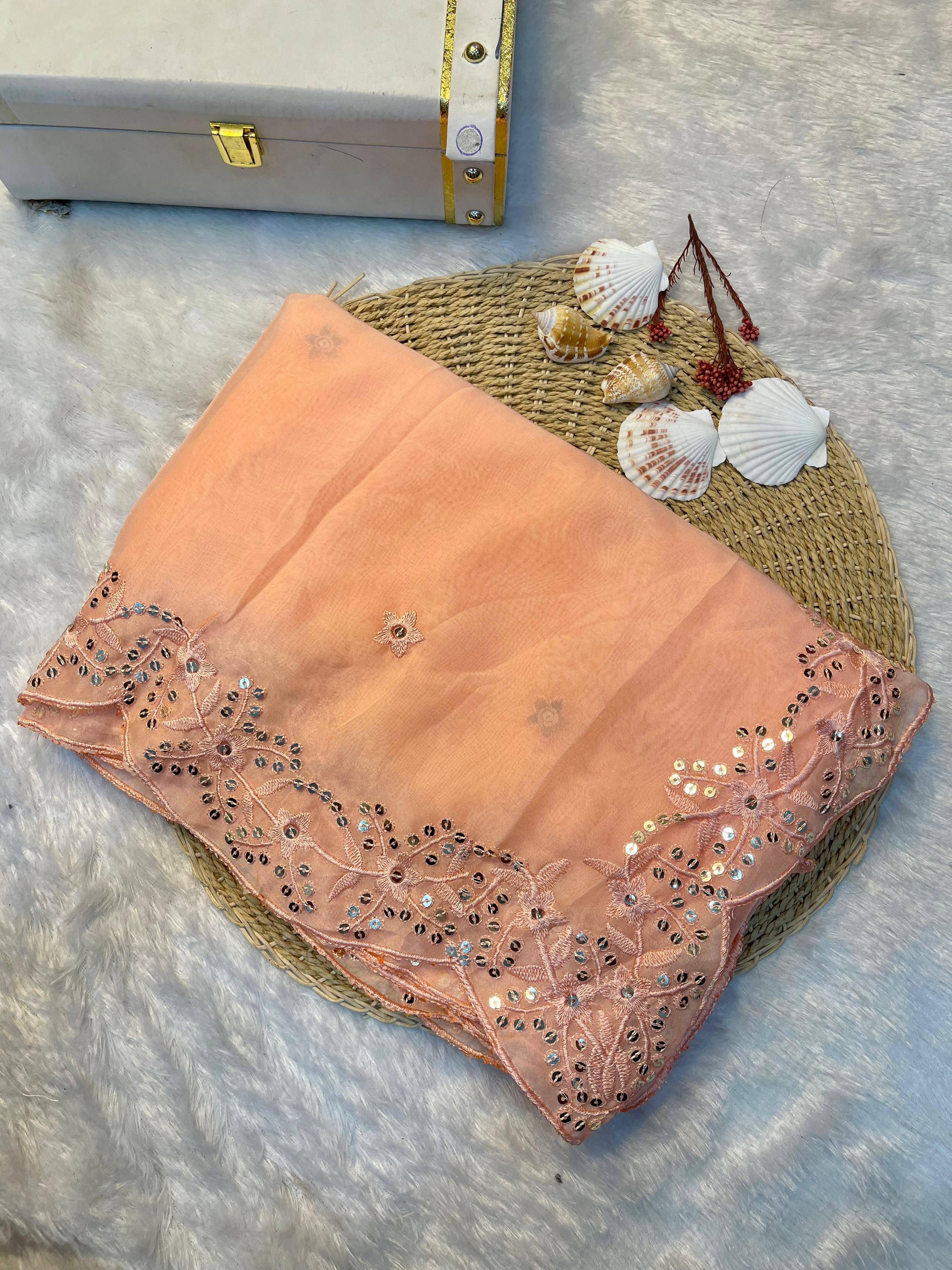 Vs-Lalita By Fashid Wholesale 01 To 10 Series Indian Traditional Wear Collection Beautiful Stylish Fancy Colorful Party Wear & Occasional Wear Soft Organza Sarees At Wholesale Price