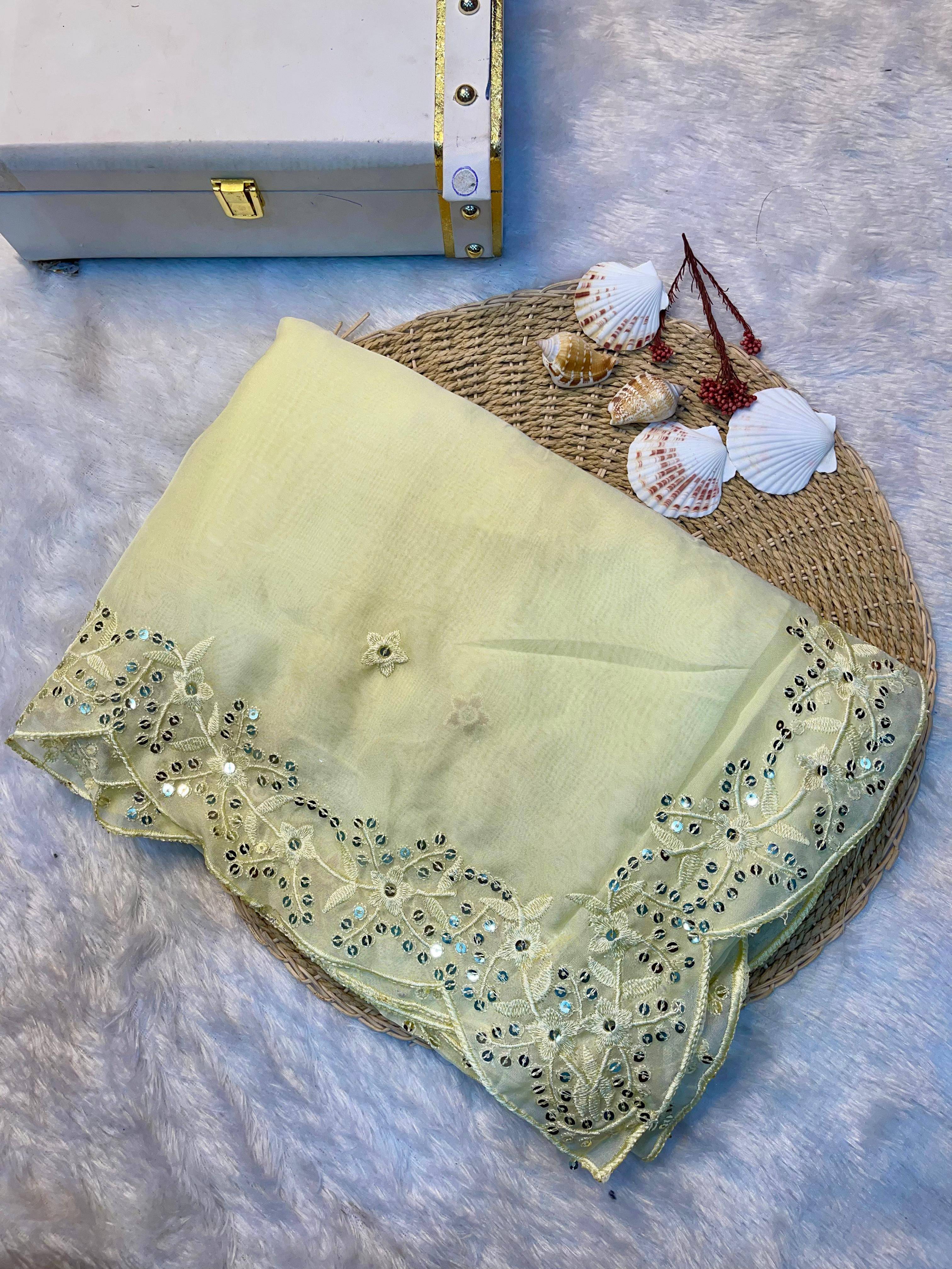 Vs-Lalita By Fashid Wholesale 01 To 10 Series Indian Traditional Wear Collection Beautiful Stylish Fancy Colorful Party Wear & Occasional Wear Soft Organza Sarees At Wholesale Price