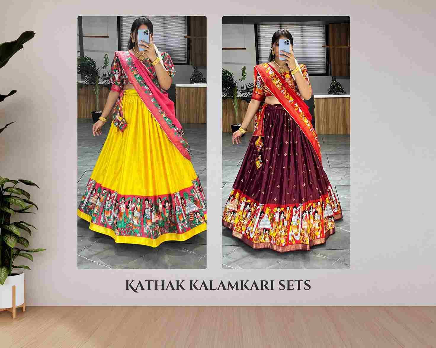 Gr-7108 By Fashid Wholesale 01 To 02 Series Designer Beautiful Navratri Collection Occasional Wear & Party Wear Soft Dola Silk Lehengas At Wholesale Price
