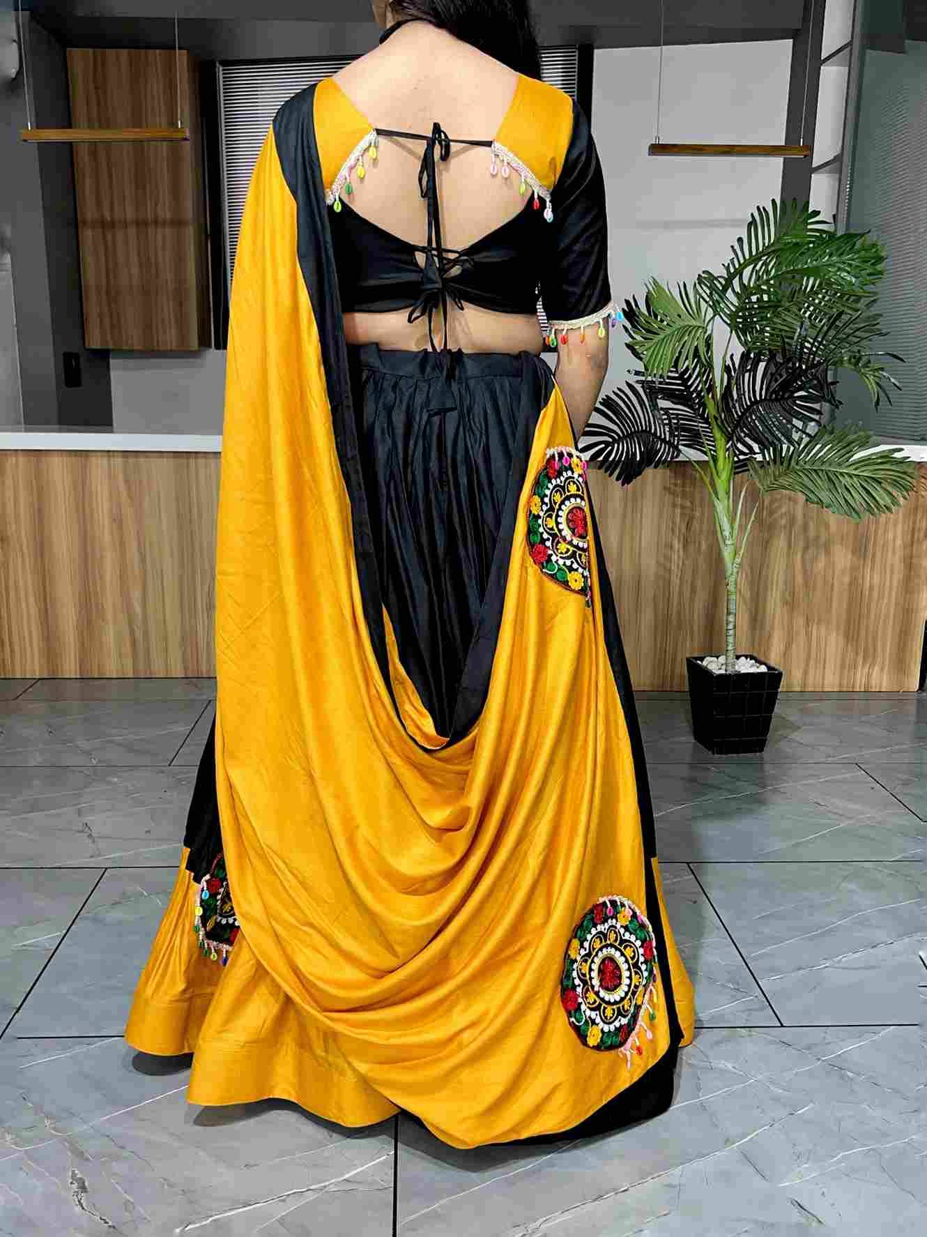 Gr-8019 By Fashid Wholesale Navratri Wear Collection Beautiful Stylish Colorful Fancy Party Wear & Occasional Wear Pure Rayon Cotton Lehengas At Wholesale Price