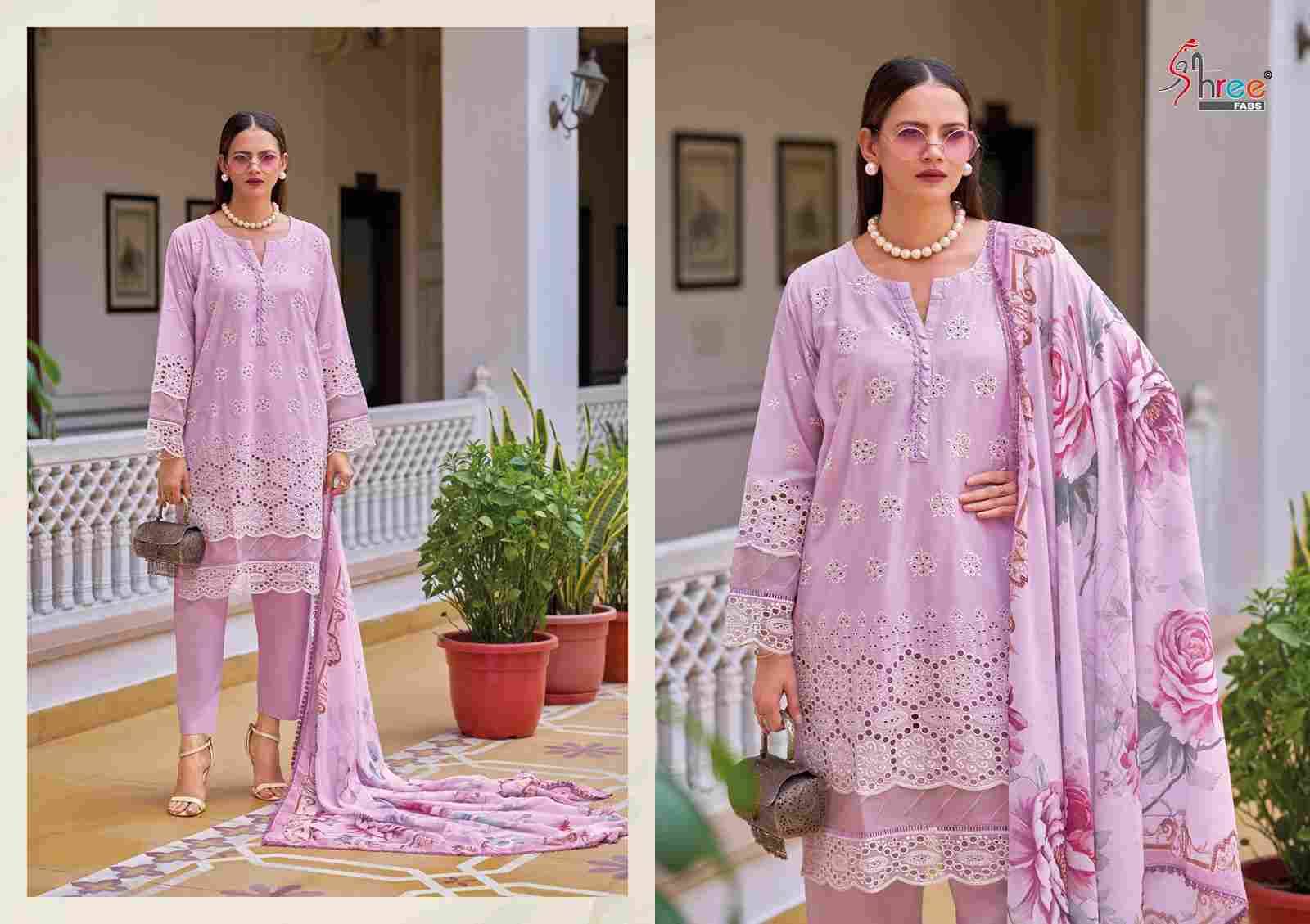 Ombre Chikankari Readymade Collection By Shree Fabs 1001 To 1004 Series Beautiful Pakistani Suits Colorful Stylish Fancy Casual Wear & Ethnic Wear Cambric Lawn Cotton Embroidered Dresses At Wholesale Price