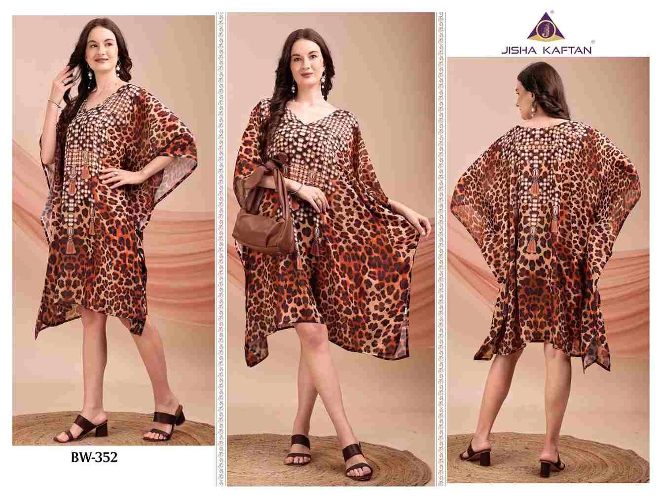 Beach Wear Kaftan Vol-7 By Jelite 349  To 356 Series Designer Stylish Fancy Colorful Beautiful Party Wear & Ethnic Wear Collection Weightless Georgette Kaftan At Wholesale Price