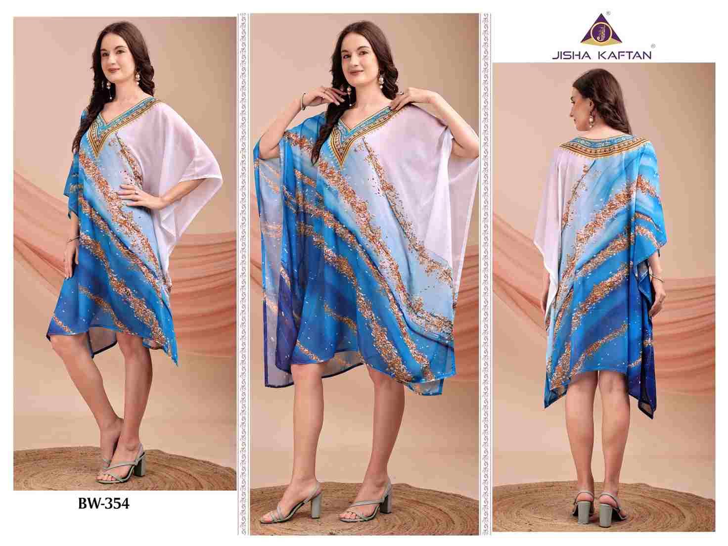 Beach Wear Kaftan Vol-7 By Jelite 349  To 356 Series Designer Stylish Fancy Colorful Beautiful Party Wear & Ethnic Wear Collection Weightless Georgette Kaftan At Wholesale Price