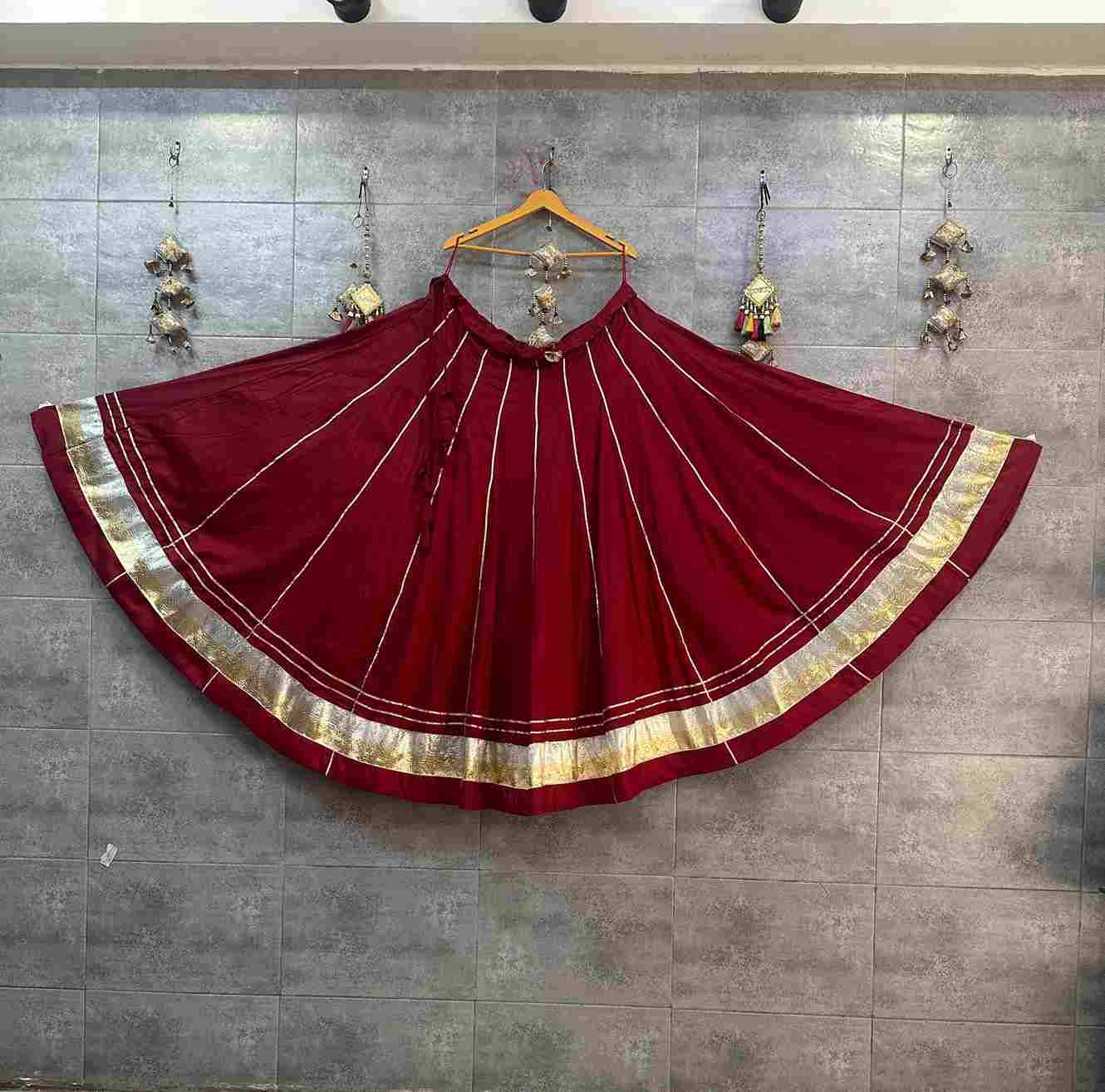 Ah-09 By Fashid Wholesale 01 To 10 Series Navratri Wear Collection Beautiful Stylish Colorful Fancy Party Wear & Occasional Wear Pure Rayon Cotton Lehengas At Wholesale Price