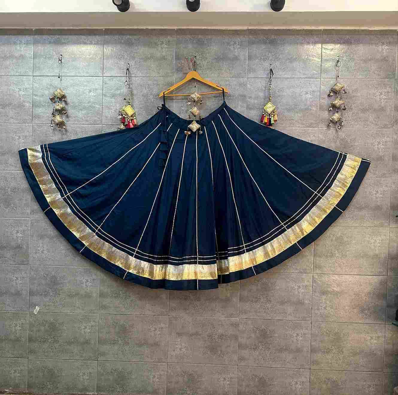 Ah-09 By Fashid Wholesale 01 To 10 Series Navratri Wear Collection Beautiful Stylish Colorful Fancy Party Wear & Occasional Wear Pure Rayon Cotton Lehengas At Wholesale Price