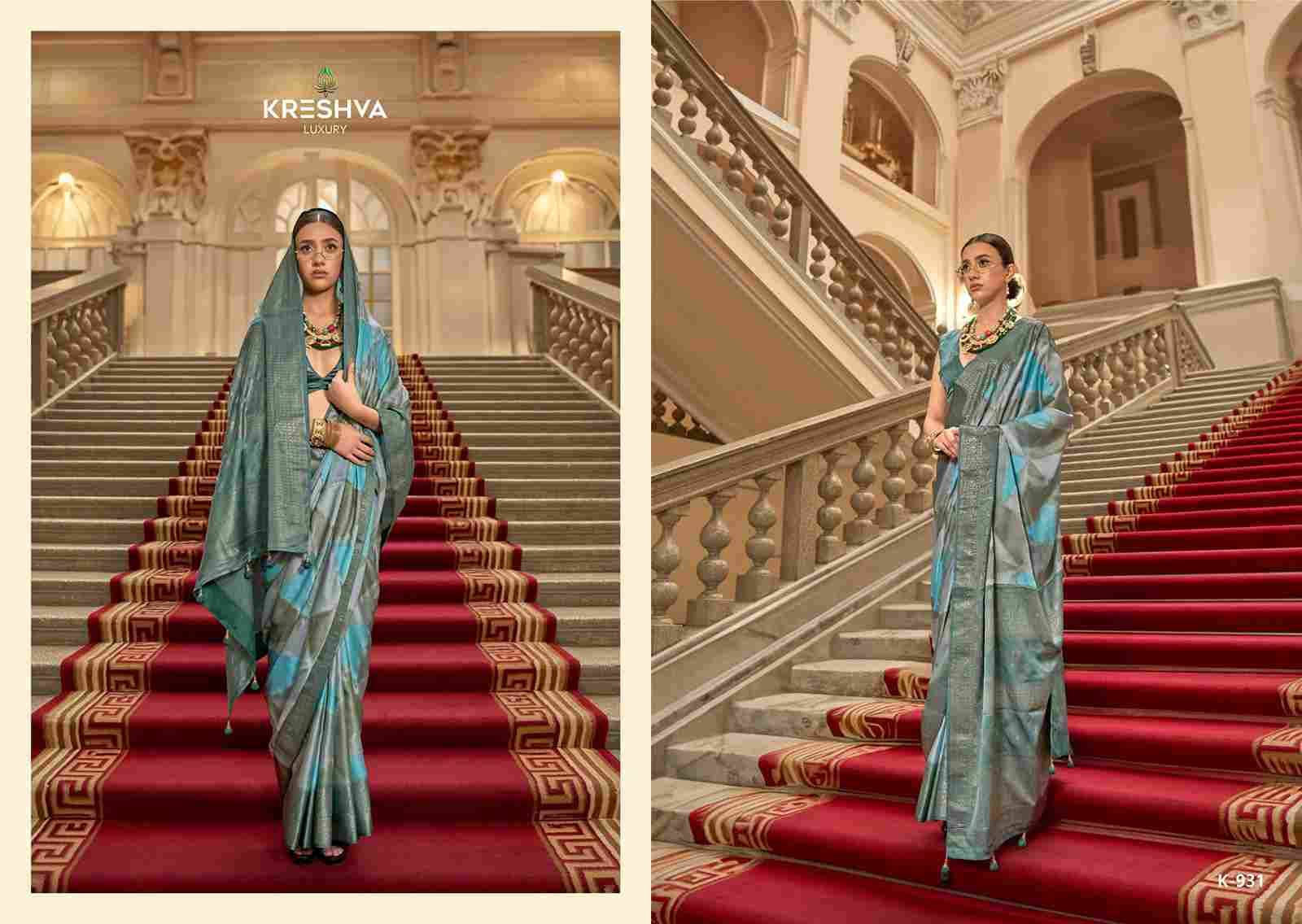 Suwarnamala By Kreshva 924 To 932 Series Indian Traditional Wear Collection Beautiful Stylish Fancy Colorful Party Wear & Occasional Wear Satin Sarees At Wholesale Price