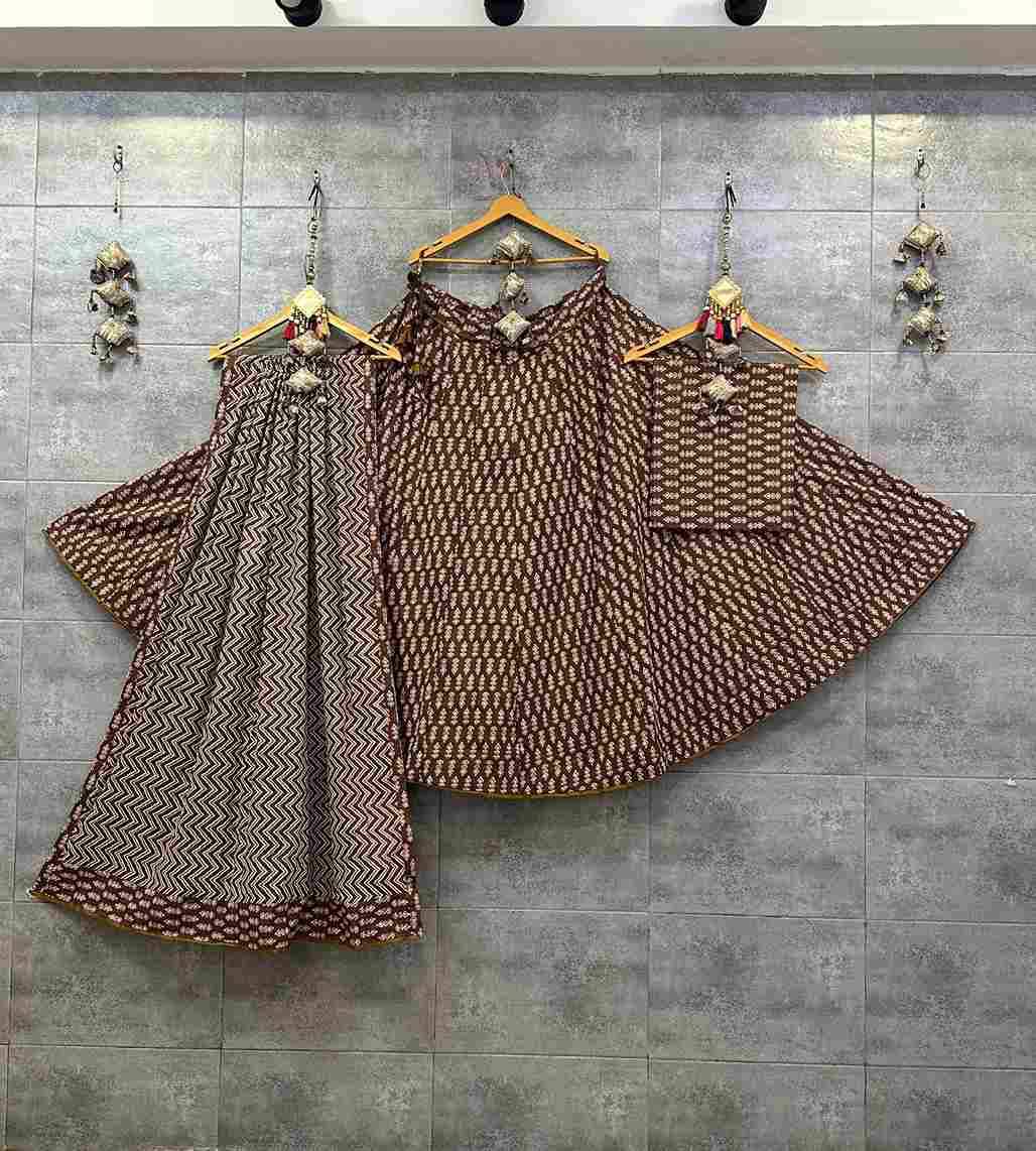 Ah-11 By Fashid Wholesale 01 To 09 Series Navratri Wear Collection Beautiful Stylish Colorful Fancy Party Wear & Occasional Wear Pure Cambric Cotton Lehengas At Wholesale Price