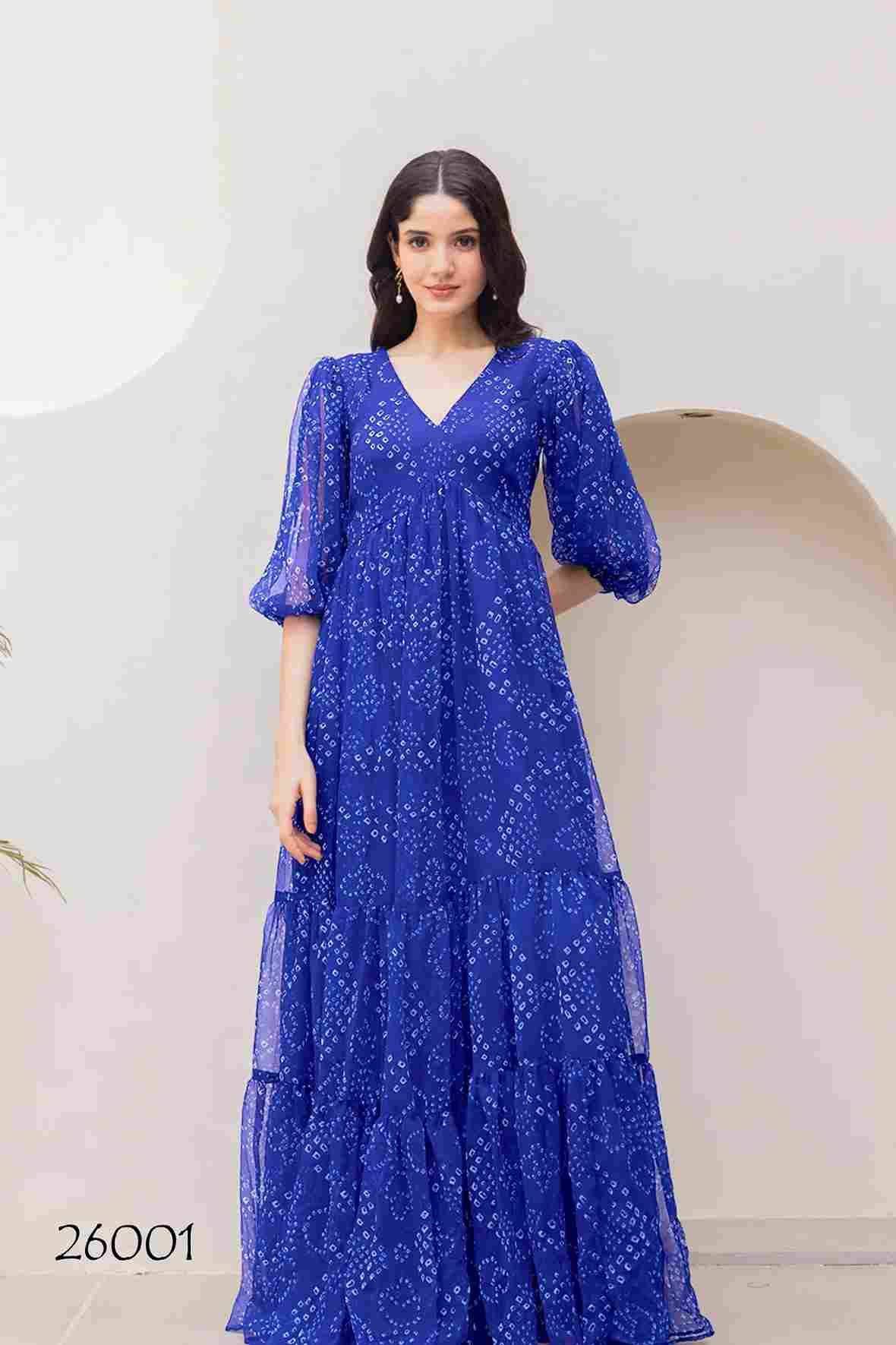 Lucaya Vol-26 By Fashid Wholesale 26001 To 26006 Series Designer Stylish Fancy Colorful Beautiful Party Wear & Ethnic Wear Collection Faux Georgette Gowns At Wholesale Price