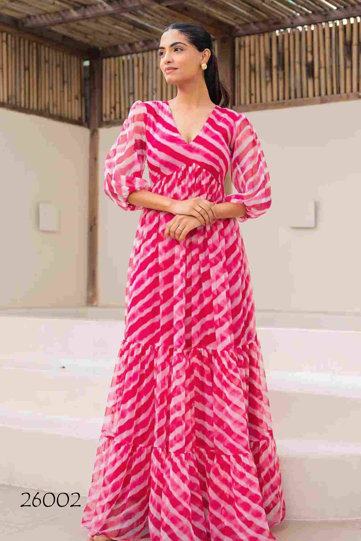 Lucaya Vol-26 By Fashid Wholesale 26001 To 26006 Series Designer Stylish Fancy Colorful Beautiful Party Wear & Ethnic Wear Collection Faux Georgette Gowns At Wholesale Price