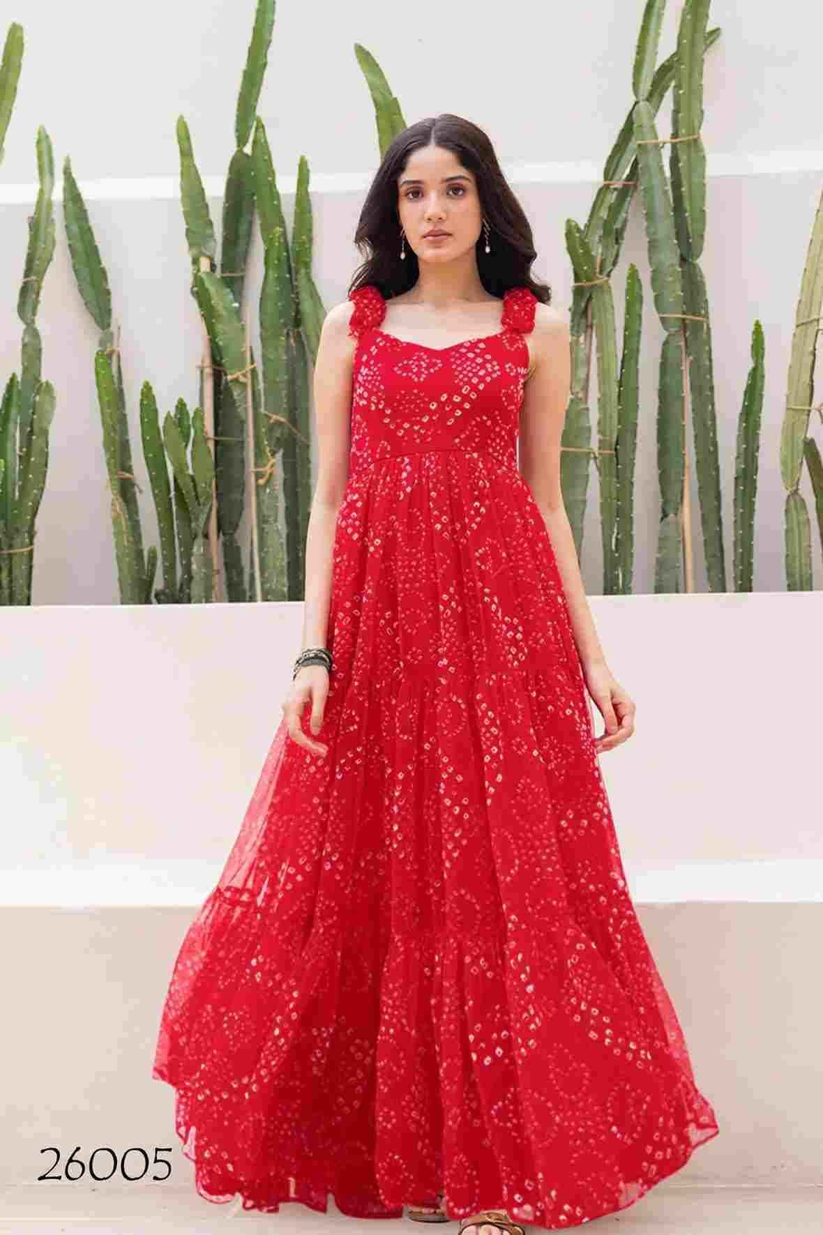 Lucaya Vol-26 By Fashid Wholesale 26001 To 26006 Series Designer Stylish Fancy Colorful Beautiful Party Wear & Ethnic Wear Collection Faux Georgette Gowns At Wholesale Price