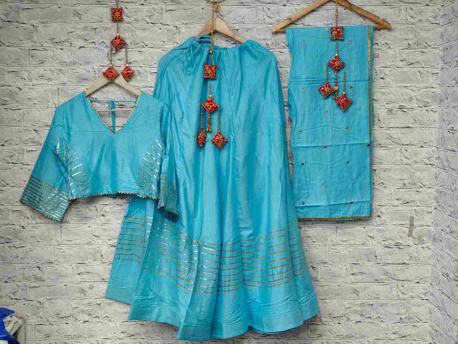 Ah-13 By Fashid Wholesale 01 To 03 Series Navratri Wear Collection Beautiful Stylish Colorful Fancy Party Wear & Occasional Wear Pure Rayon Cotton Lehengas At Wholesale Price